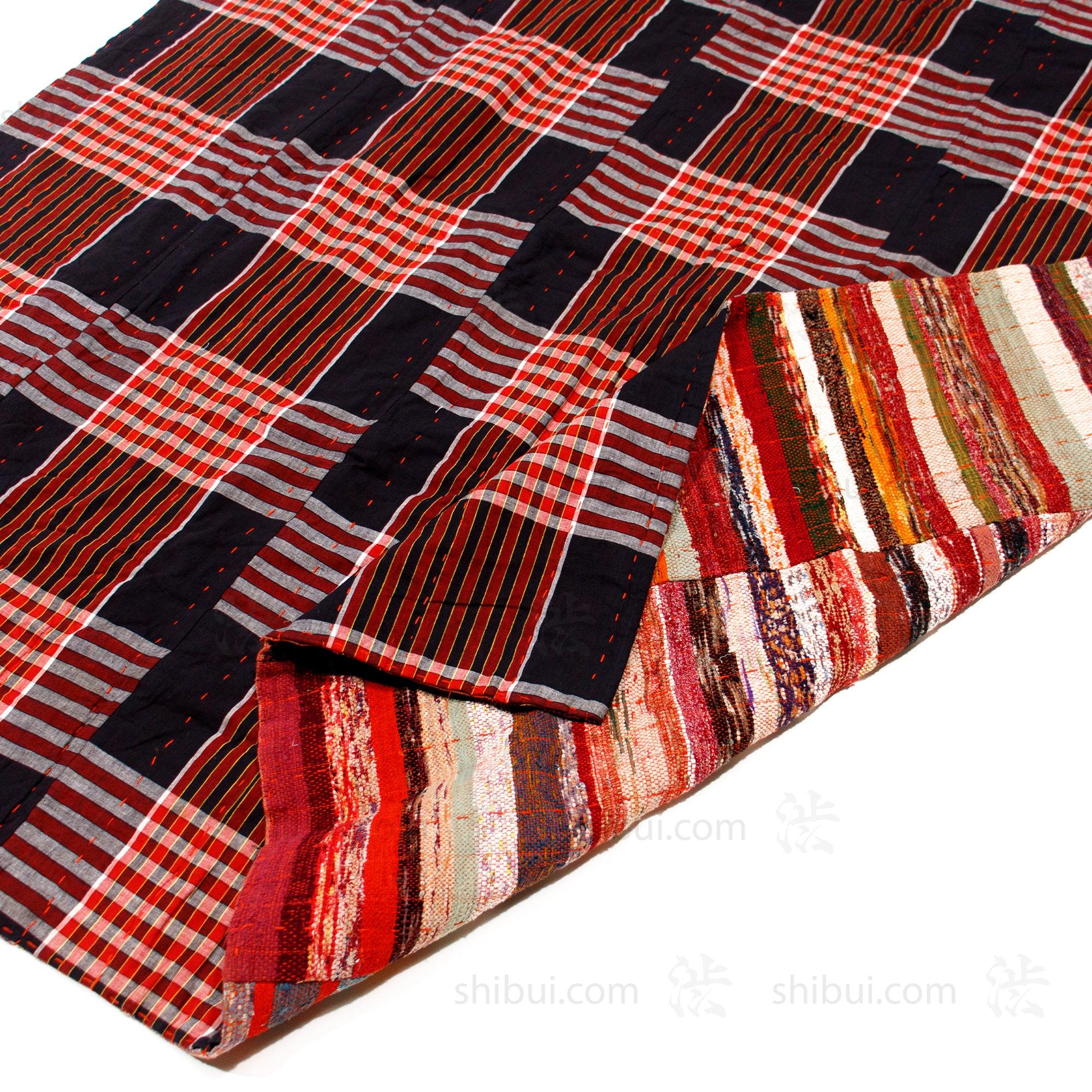 Sakiori Rug |  Japanese Ragweave Folk Textile Recycling - Image 2