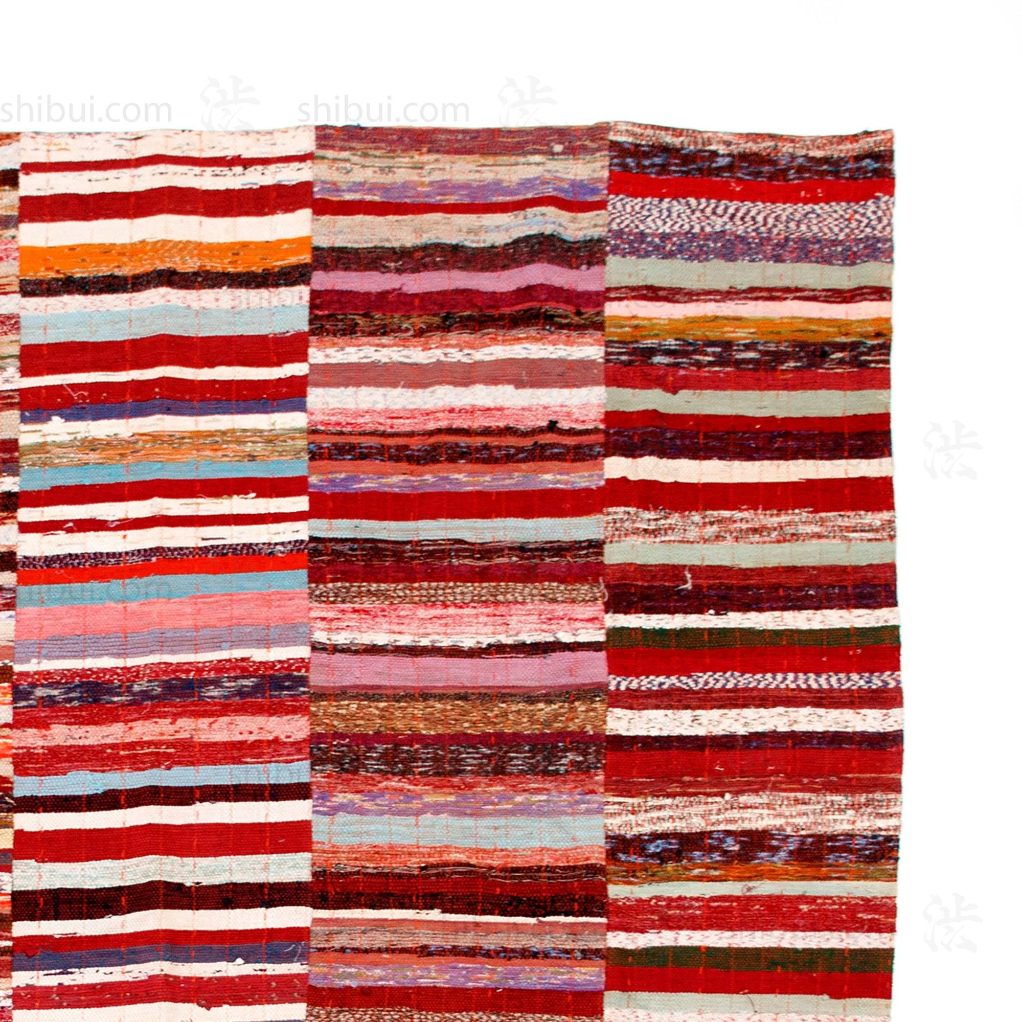 Sakiori Rug |  Japanese Ragweave Folk Textile Recycling - Image 5