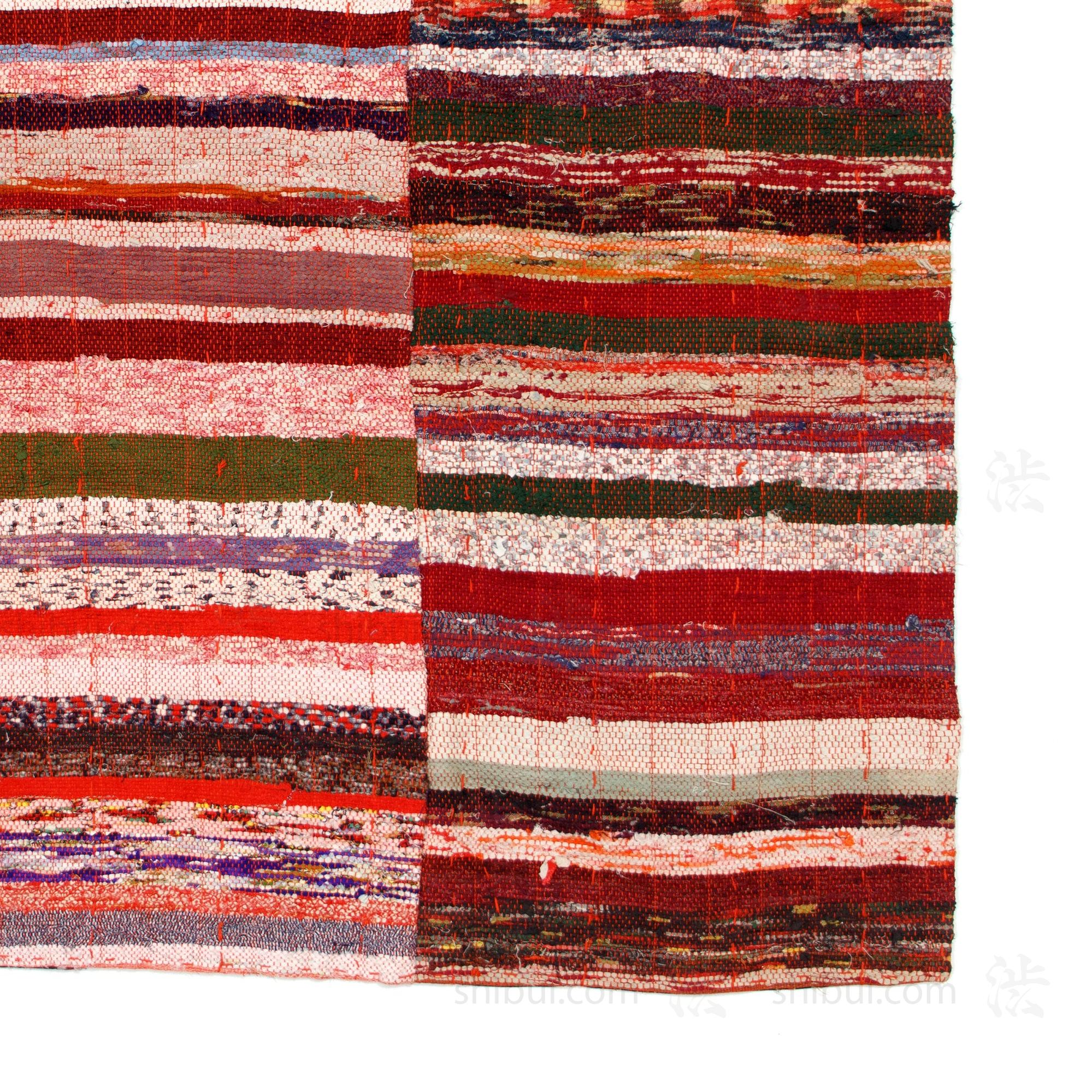 Sakiori Rug |  Japanese Ragweave Folk Textile Recycling - Image 6