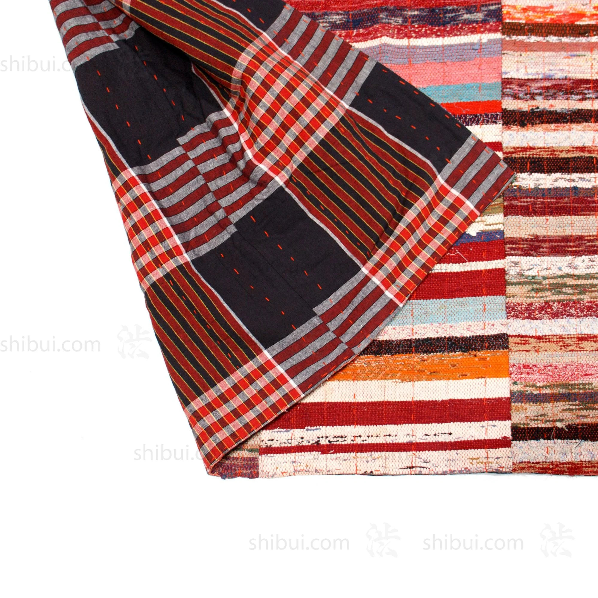 Sakiori Rug |  Japanese Ragweave Folk Textile Recycling - Image 7
