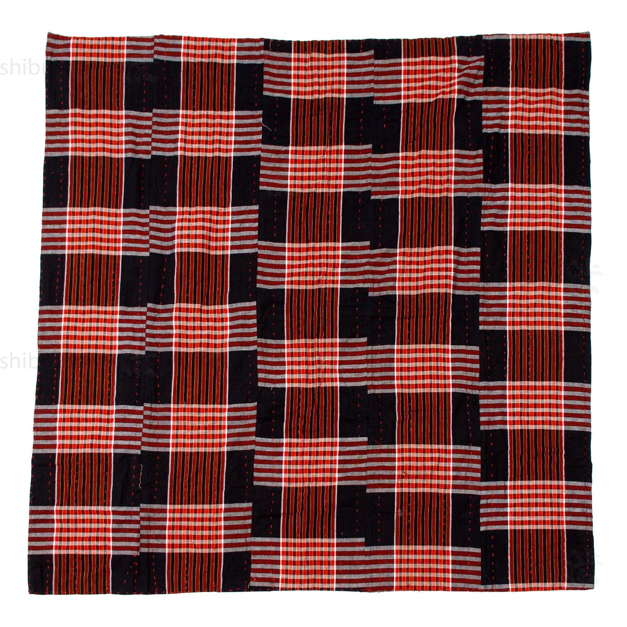 Sakiori Rug |  Japanese Ragweave Folk Textile Recycling - Image 8