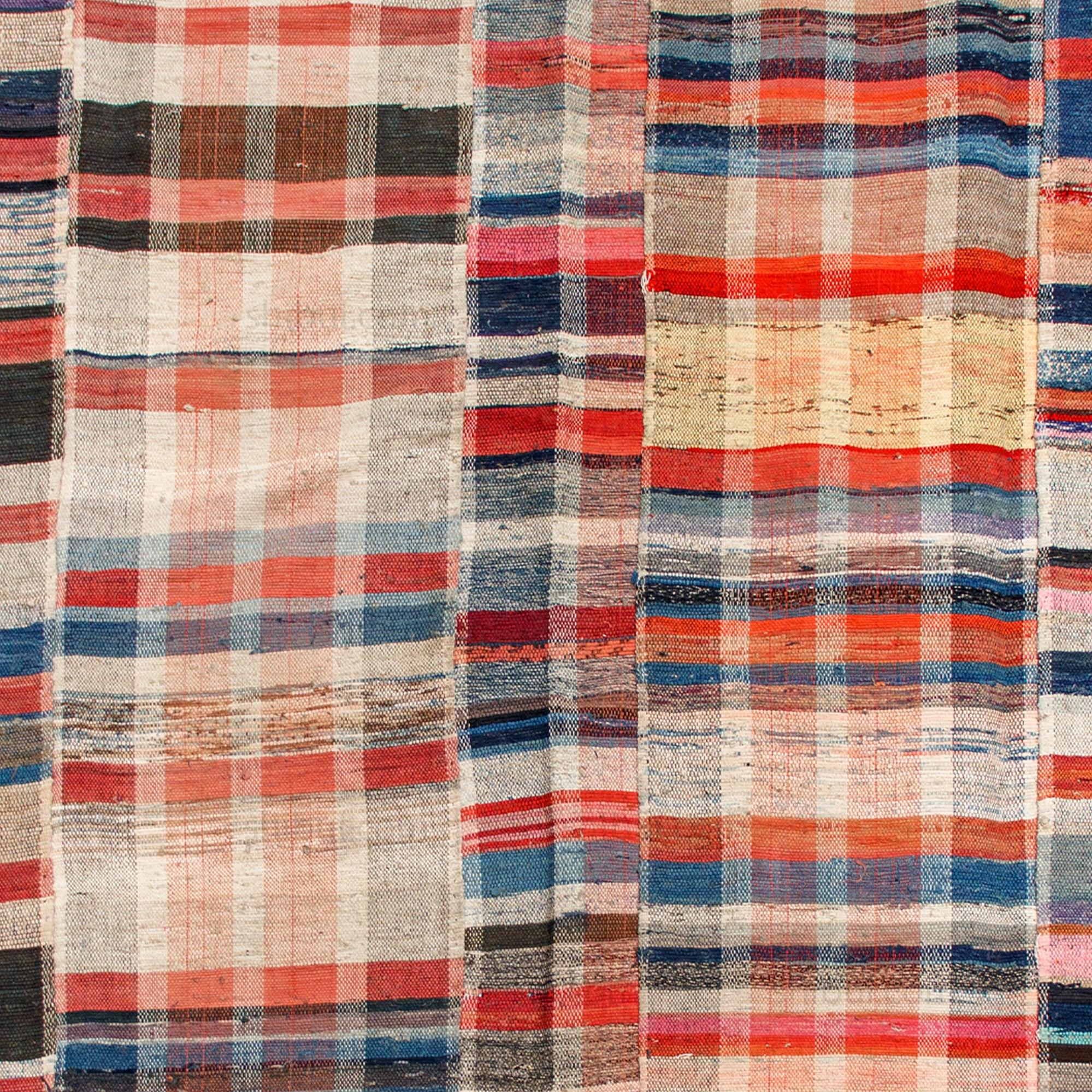 Sakiori Rug |  Japanese Ragweave Folk Textile Recycling - Image 4