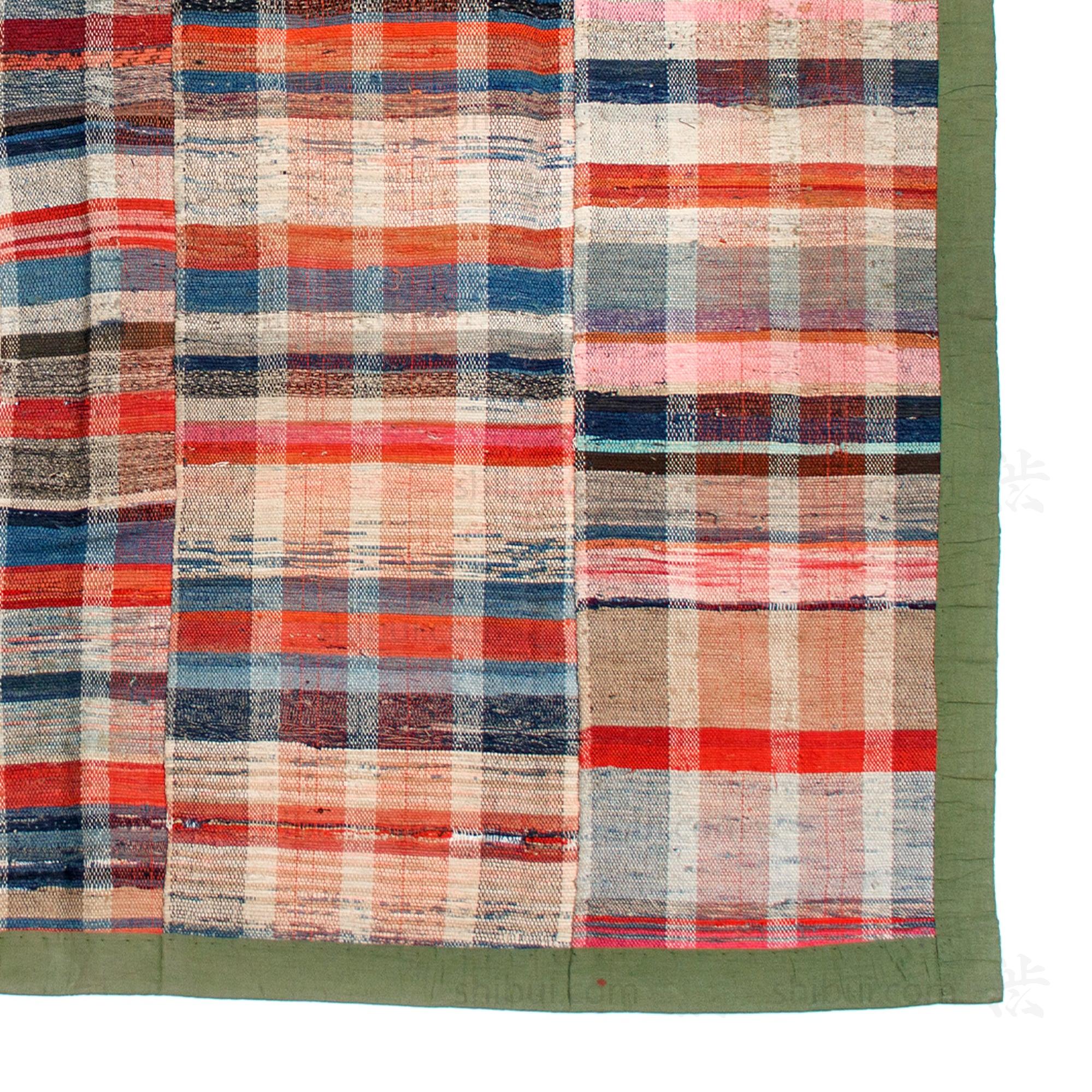 Sakiori Rug |  Japanese Ragweave Folk Textile Recycling - Image 5