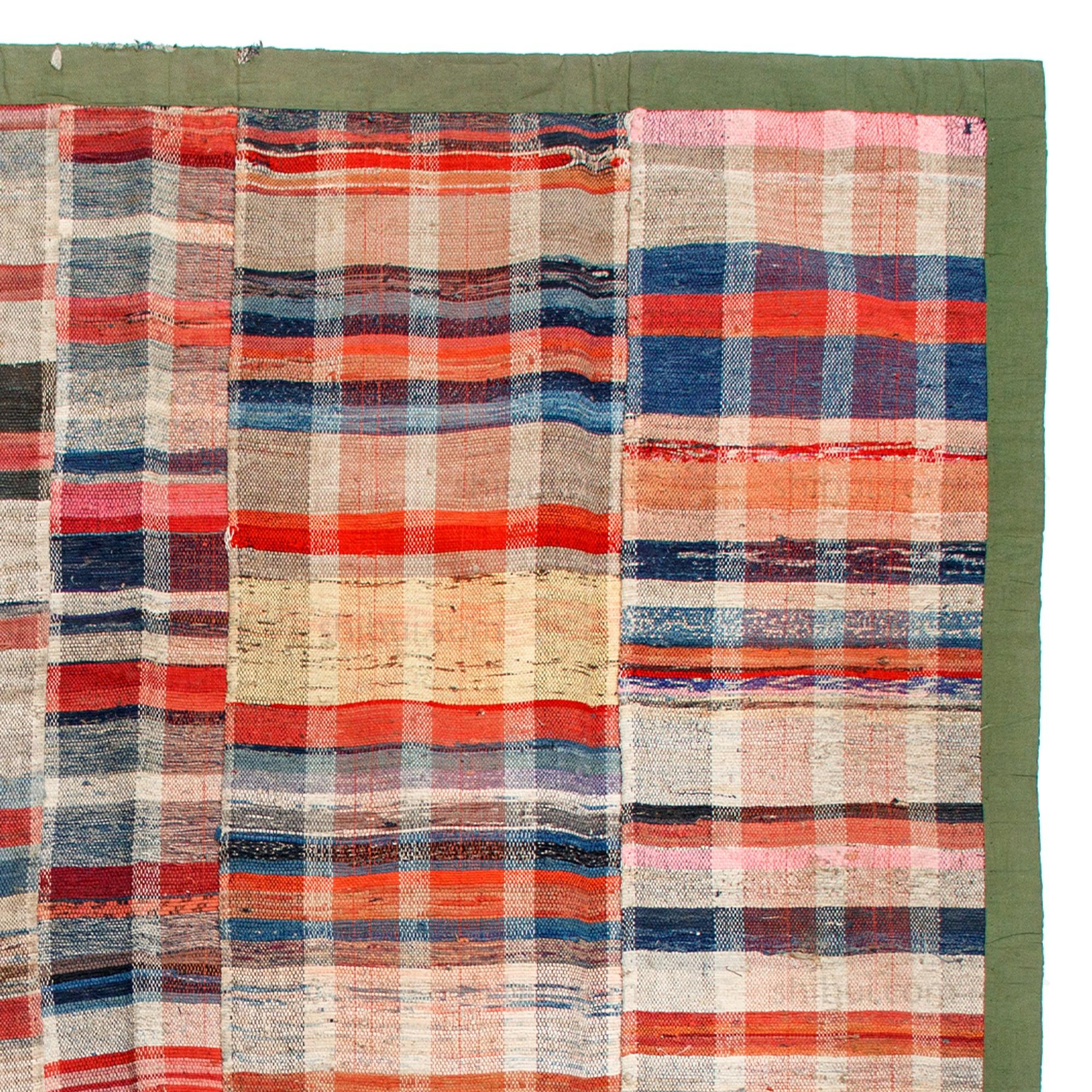 Sakiori Rug |  Japanese Ragweave Folk Textile Recycling - Image 6