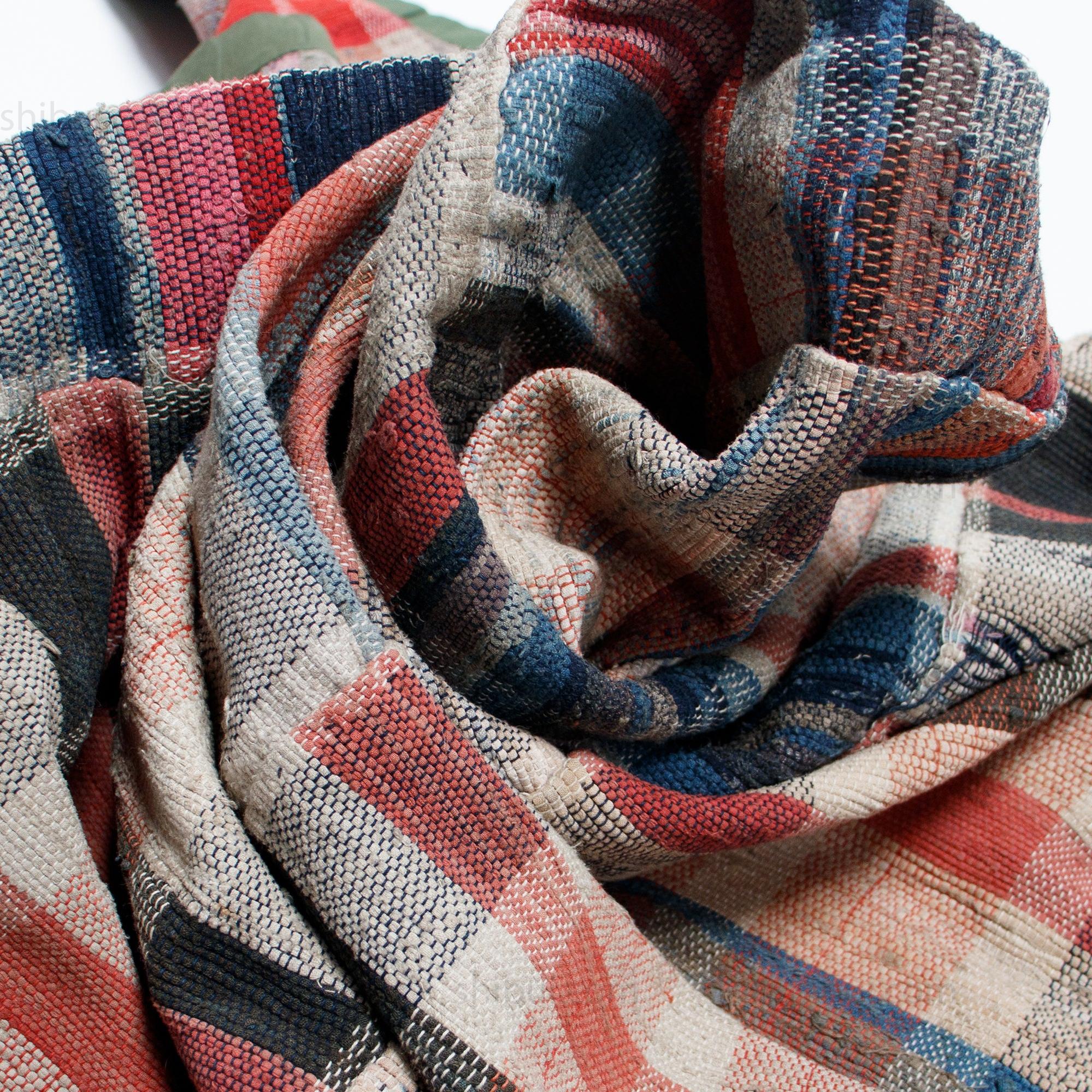 Sakiori Rug |  Japanese Ragweave Folk Textile Recycling - Image 9