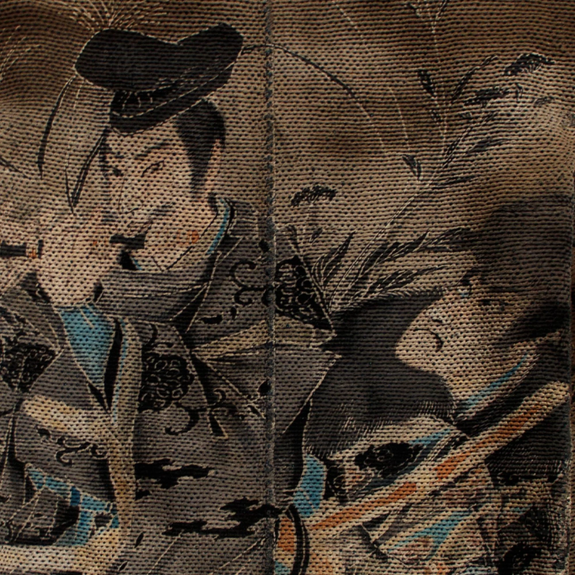 Samurai Hanten Antique Fireman's Coat - Image 4