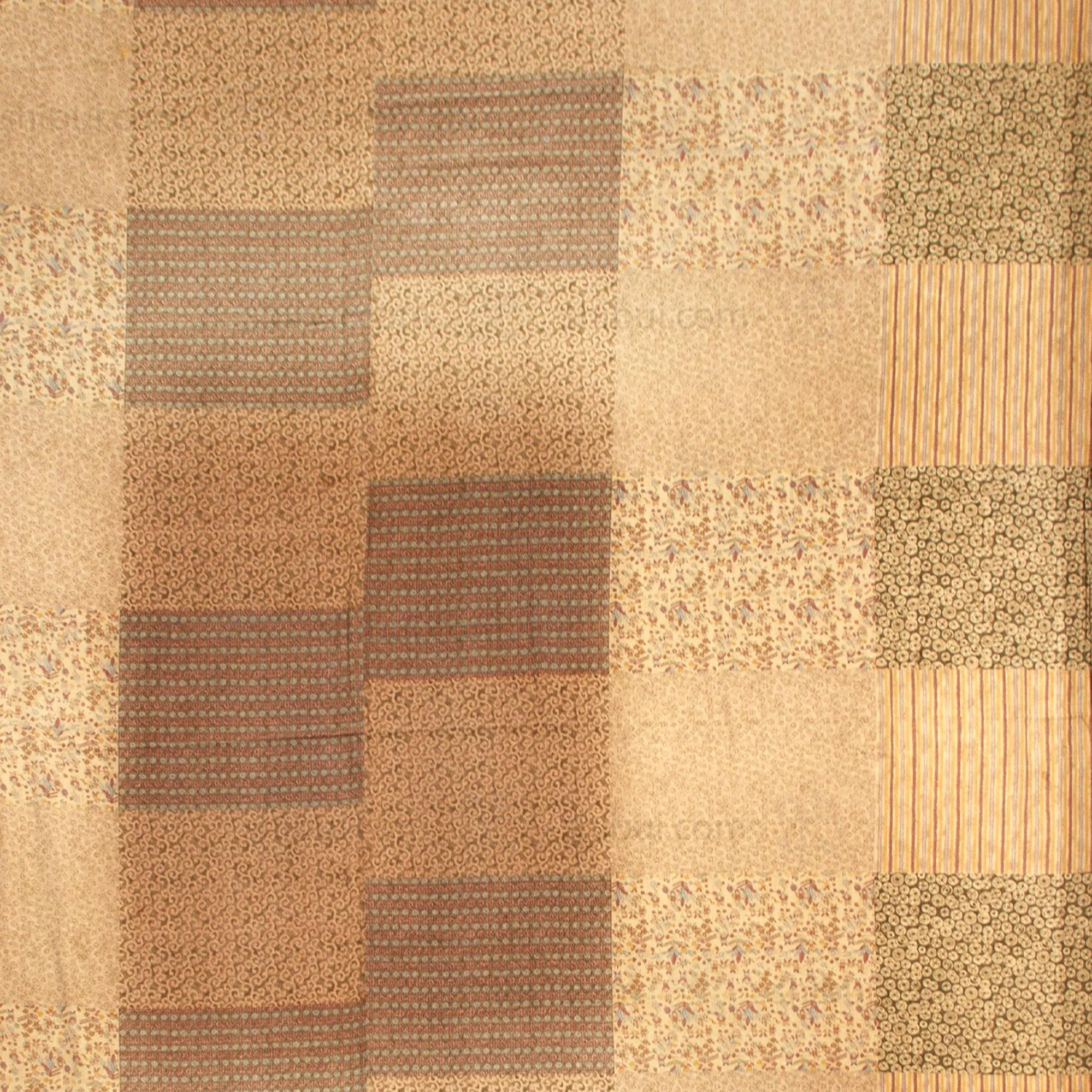 Vintage Sarasa Print Futonji, Showa Era. - Image 5