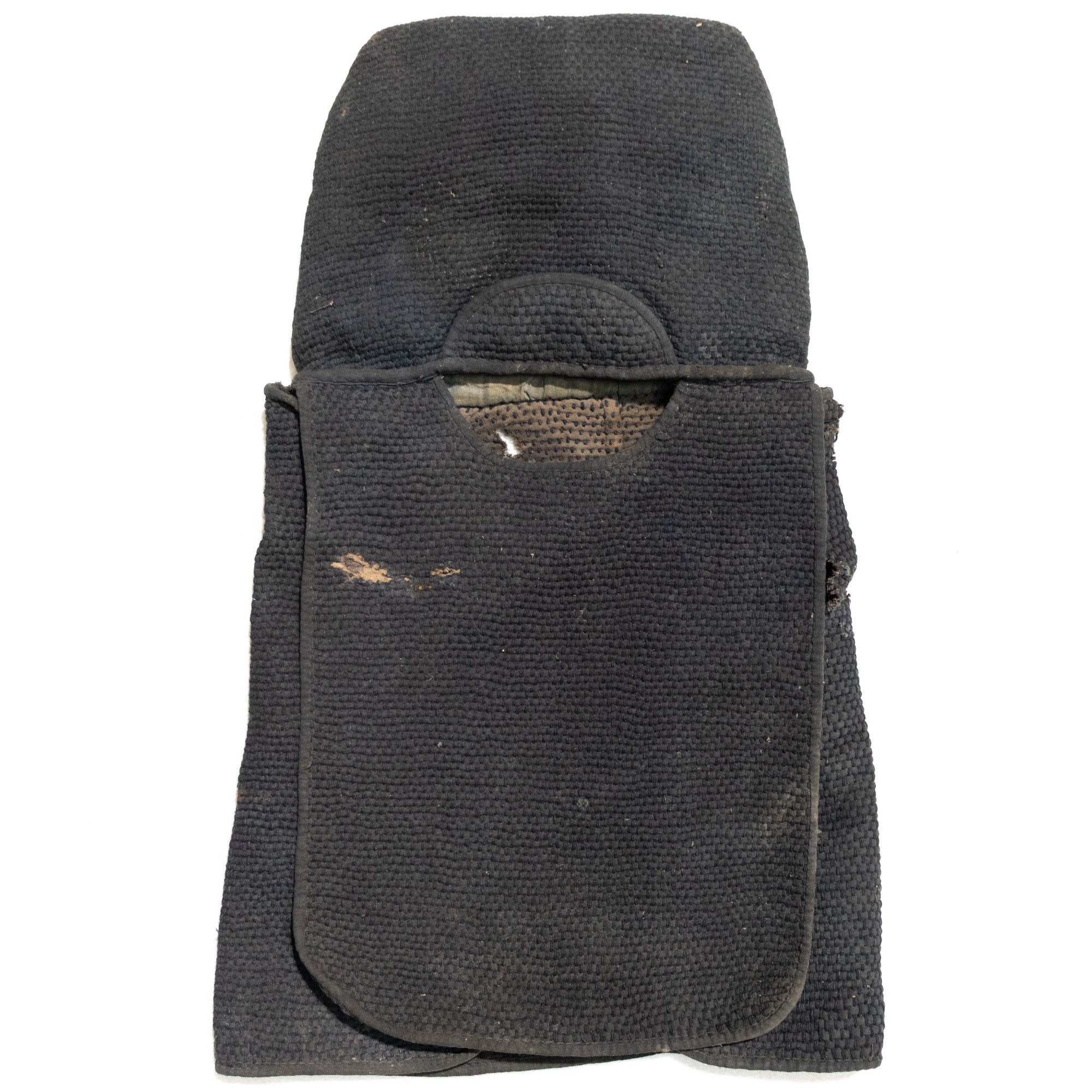 Sashiko Fireman's Hat with Tsutsugaki Dragon Interior - Image 8