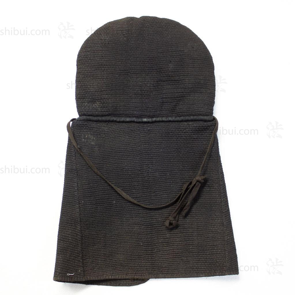 Sashiko Fireman's Hat with Tsutsugaki Lightning - Image 5