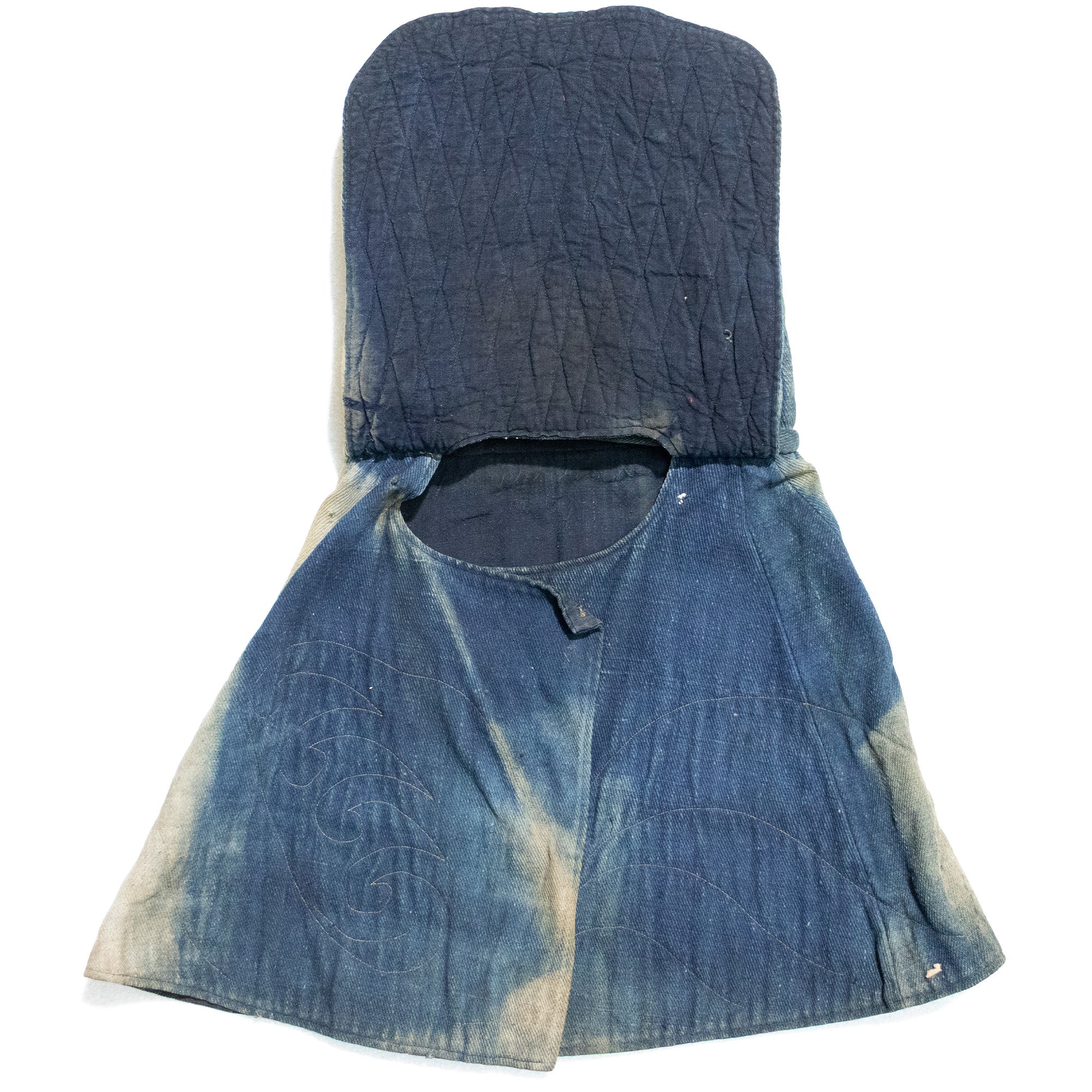 Fireman's Hat with Stiched Wave Motif - Image 2