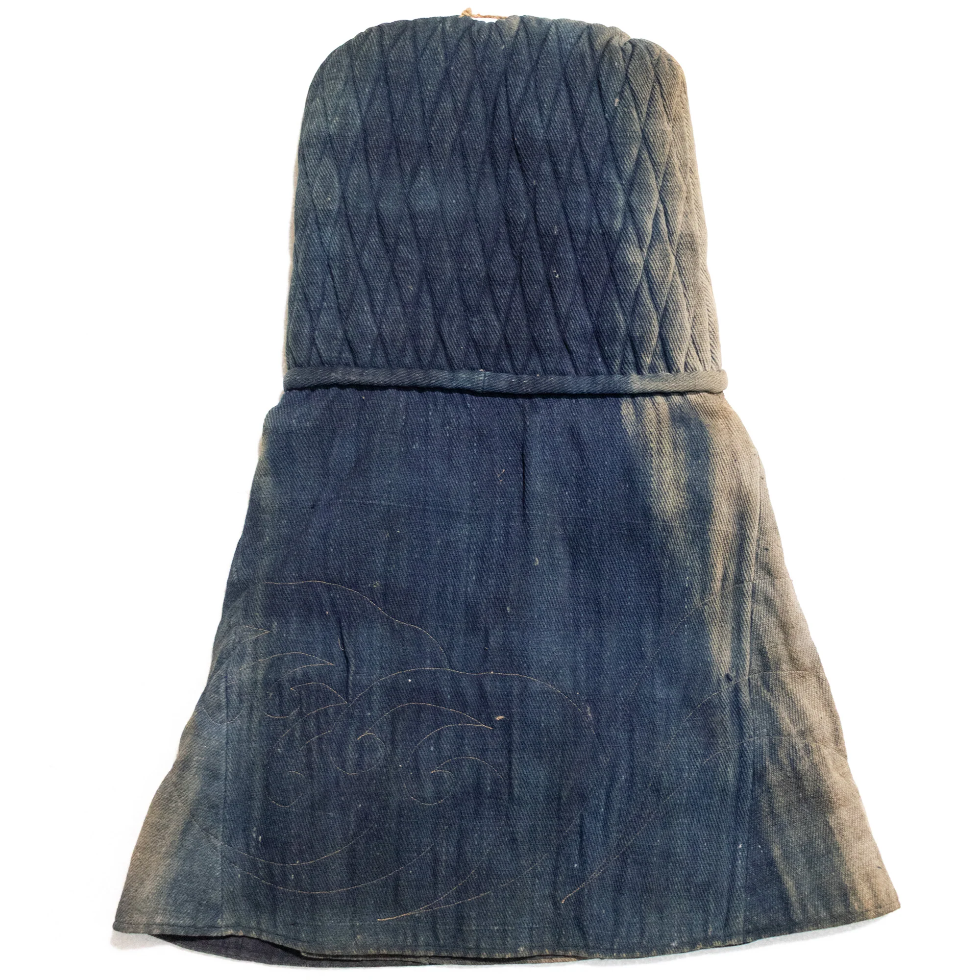Fireman's Hat with Stiched Wave Motif - Image 4