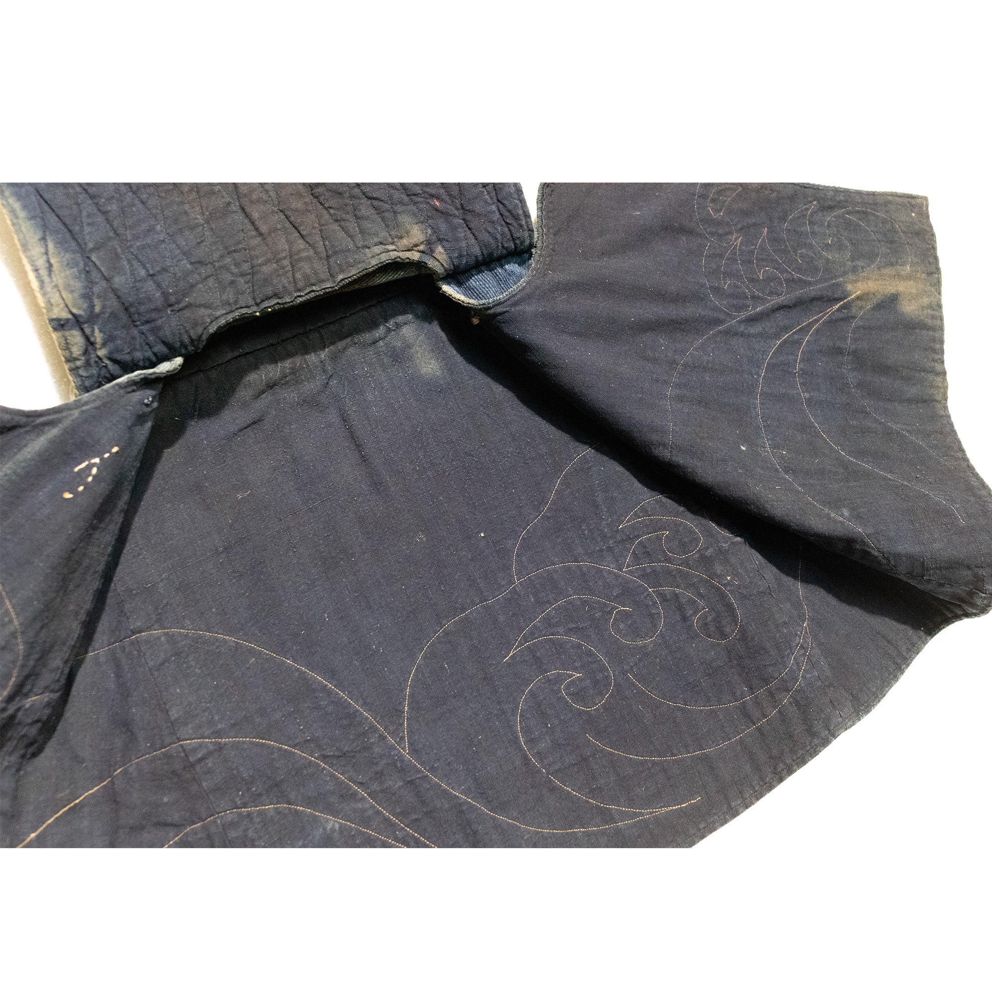 Fireman's Hat with Stiched Wave Motif - Image 8