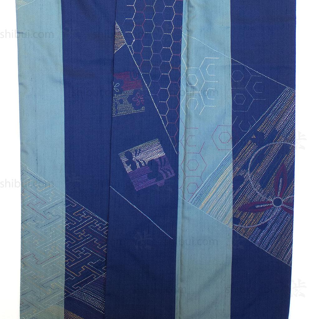 Sashiko Silk Kimono - Image 3