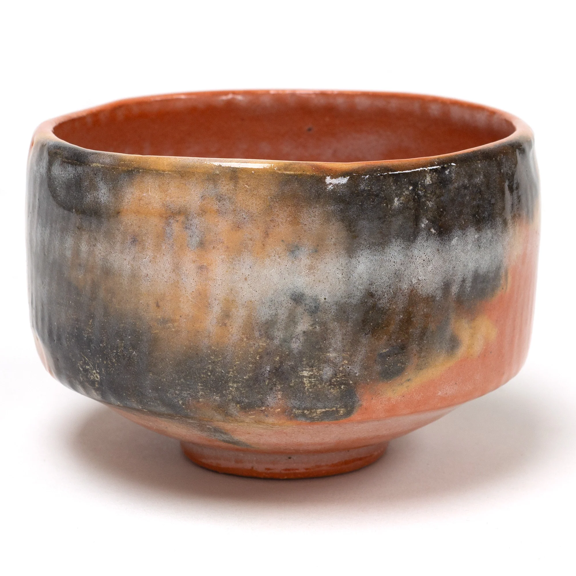 Set of Seven Raku Chawan | Japanese Tea Bowl - Image 16