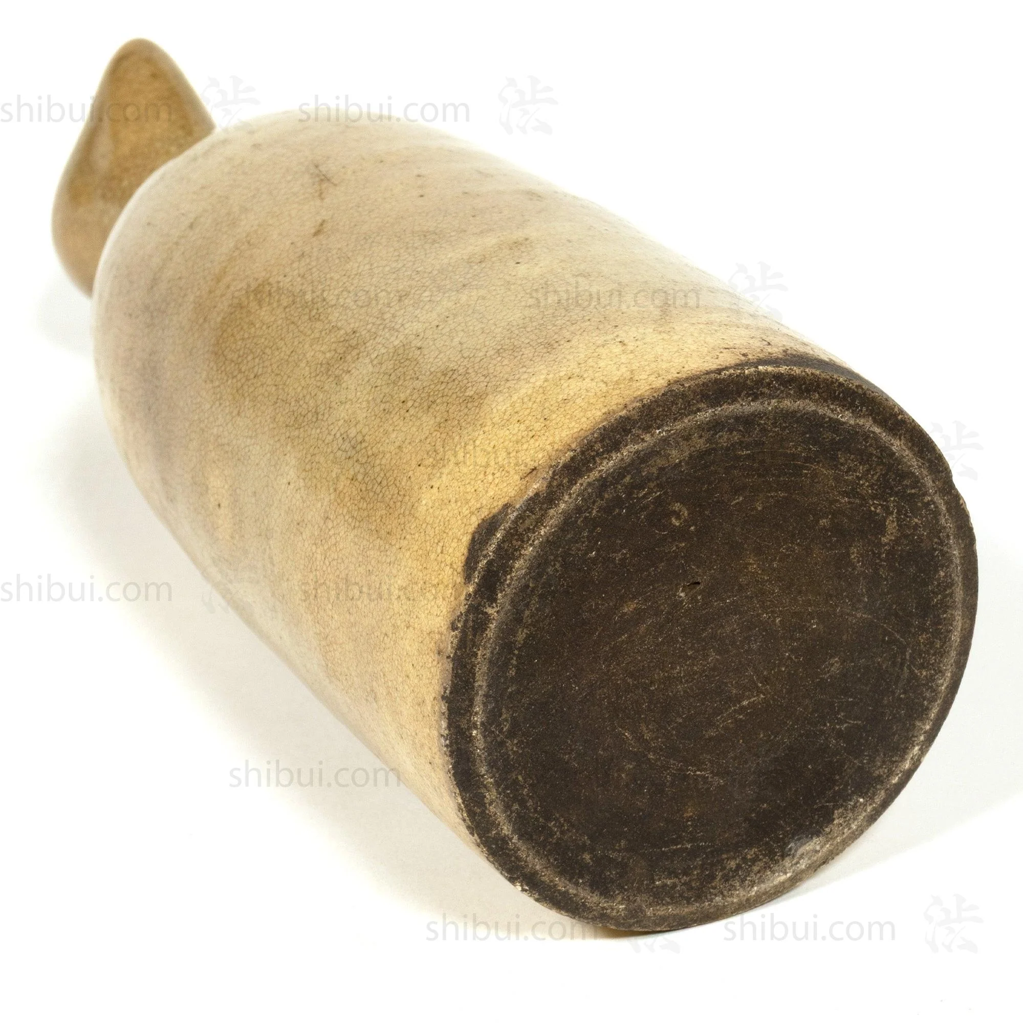 Seto Sake Bottle -  Antique Japanese Rice Wine Bottle - Image 4