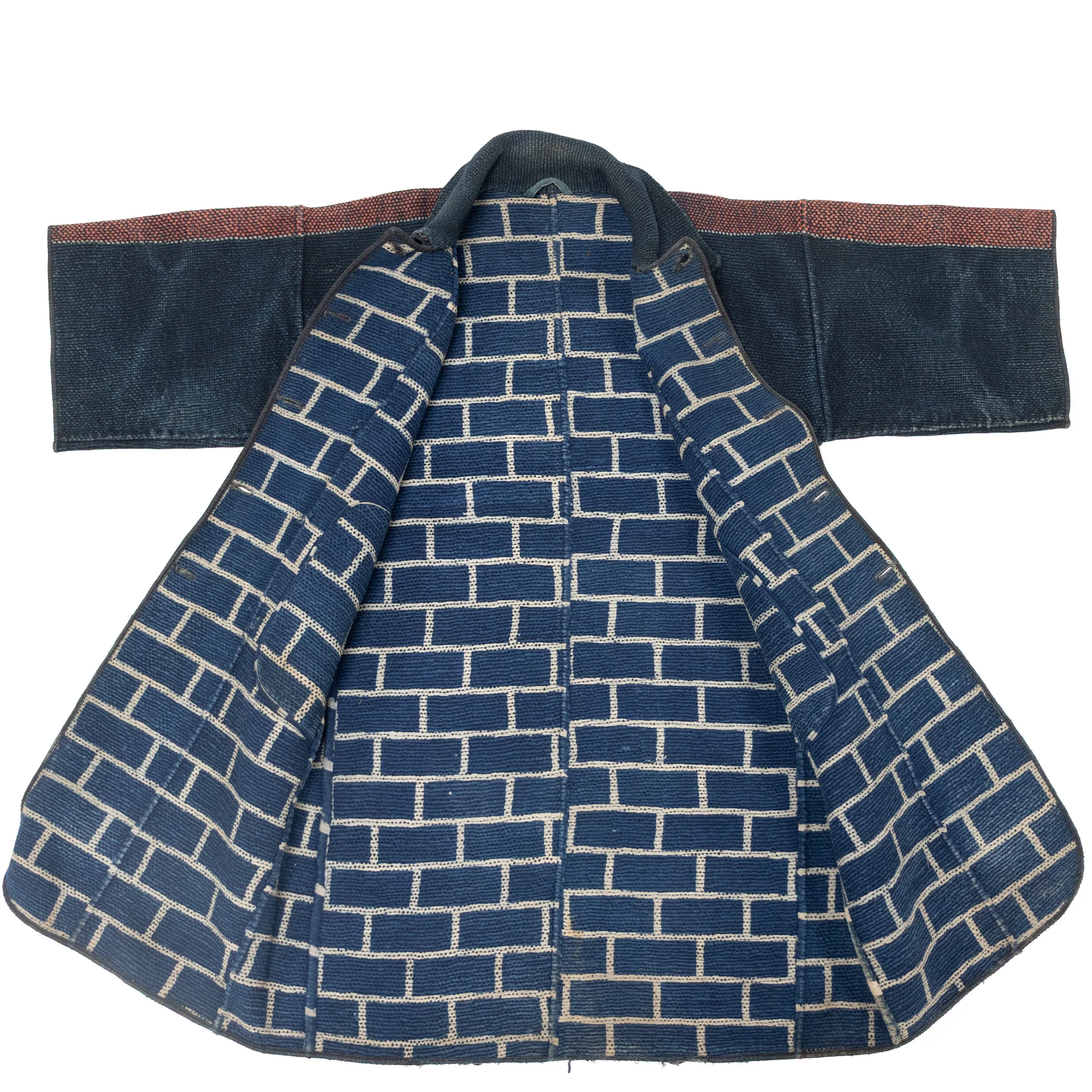 Shobo Hanten Sashiko Firemans Jacket| Taisho era - Image 3