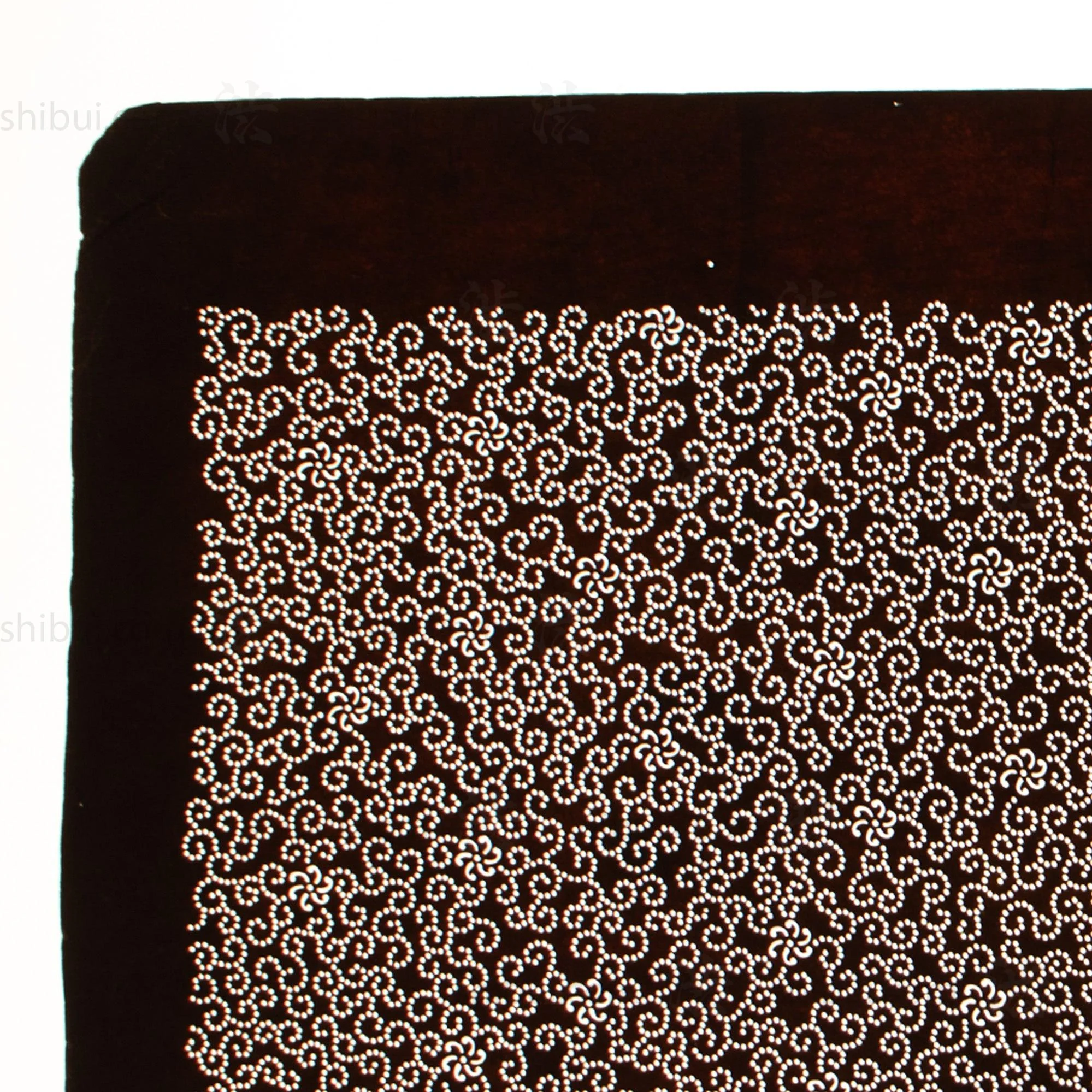 Shogi Edo Komon Katagami | Japanese Lacquered Paper Stencil - Image 3