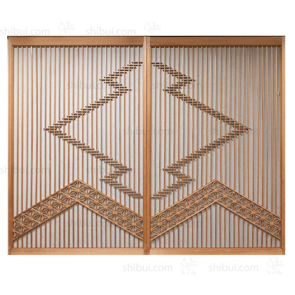 Shoji Window Set | Japanese Papered Window| Japanese Architectural Decor