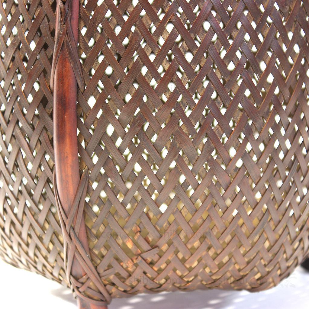 Signed Ikebana Flower basket - Image 11