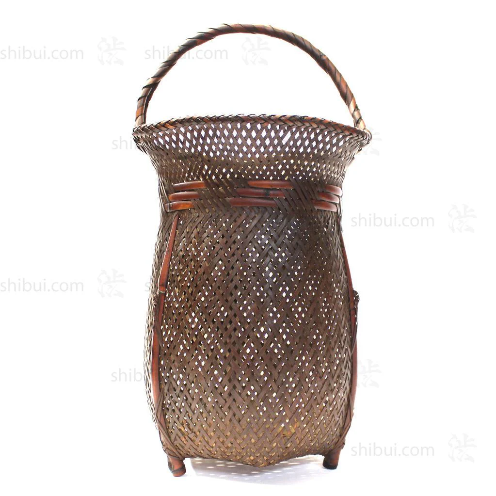 Signed Ikebana Flower basket - Image 2