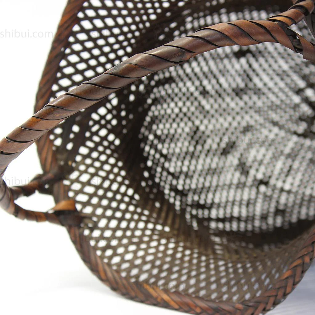 Signed Ikebana Flower basket - Image 8
