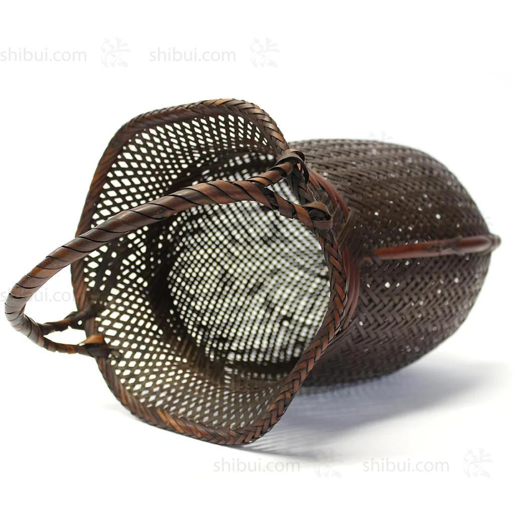 Signed Ikebana Flower basket - Image 9