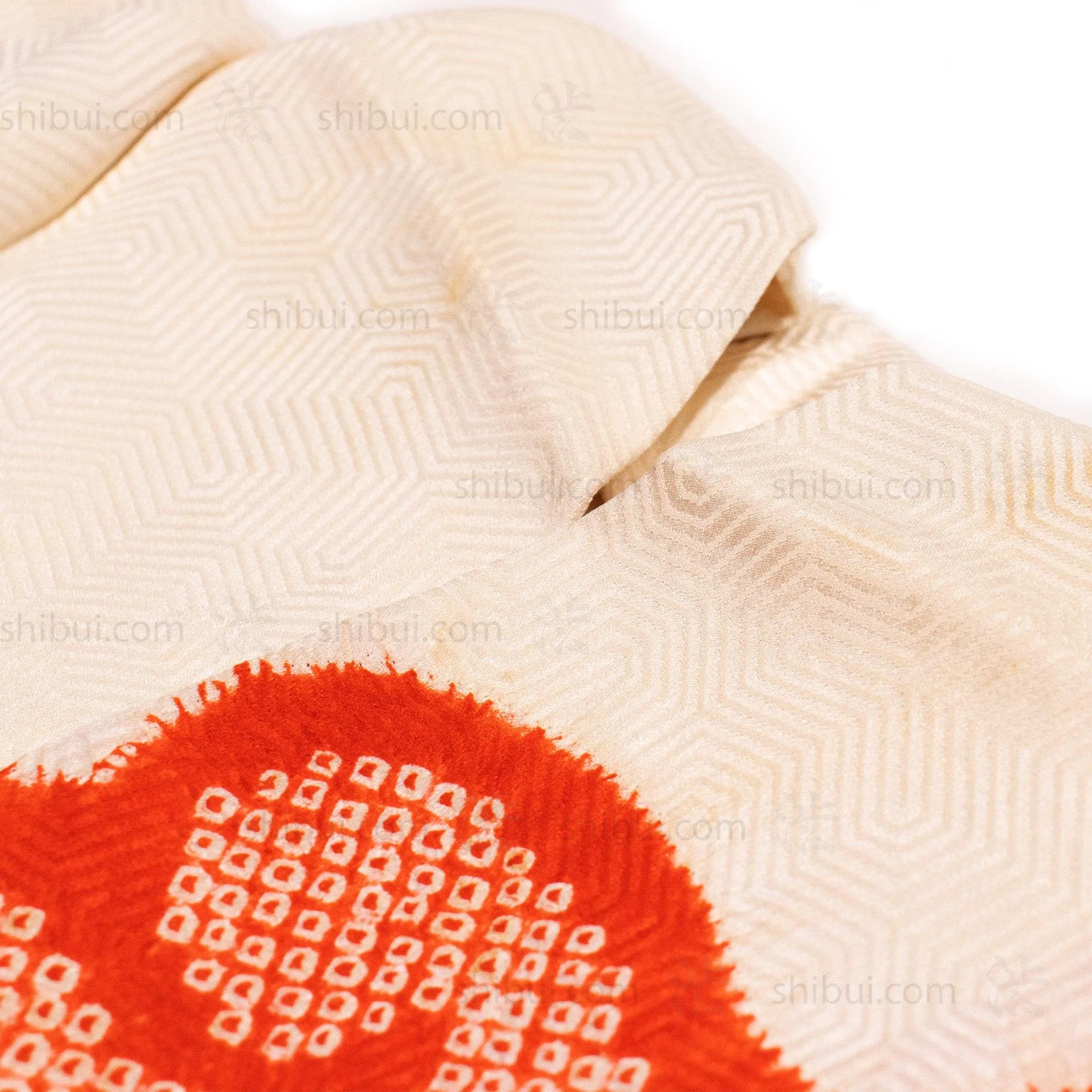 Silk Shibori Furisode | Japanese Women's Kimono - Image 5