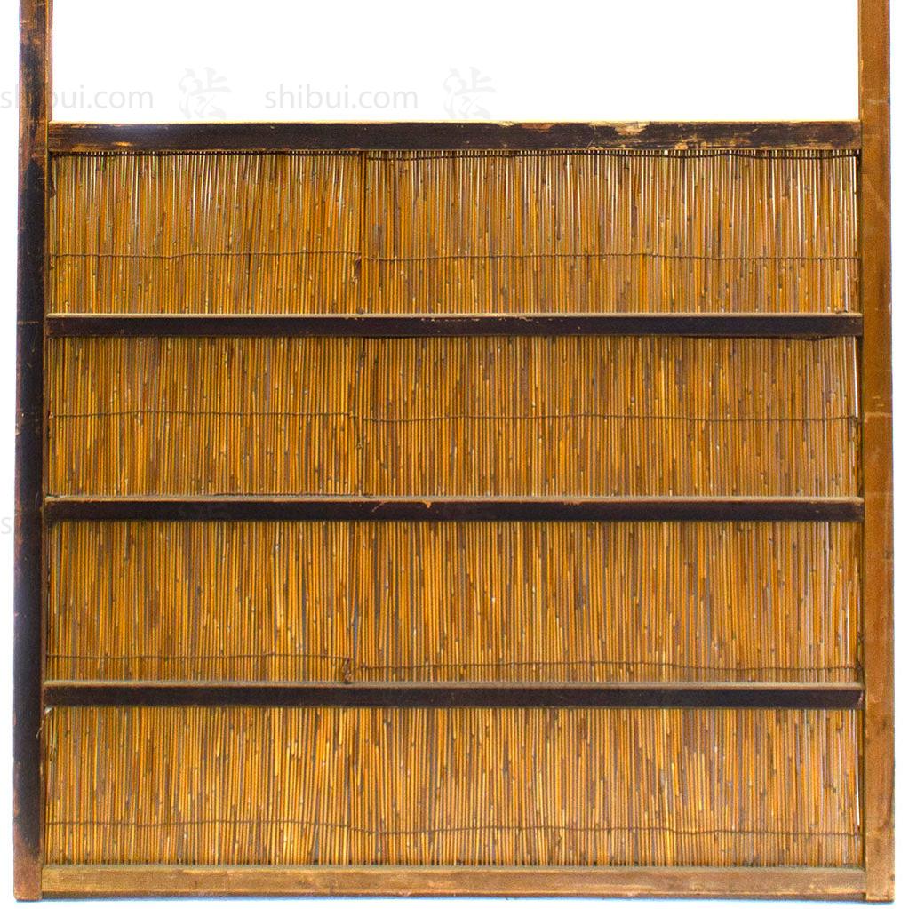 Single Sugi Yoshido Door | Japanese Cedar and Bamboo Wooden Doors for Summer - Image 6