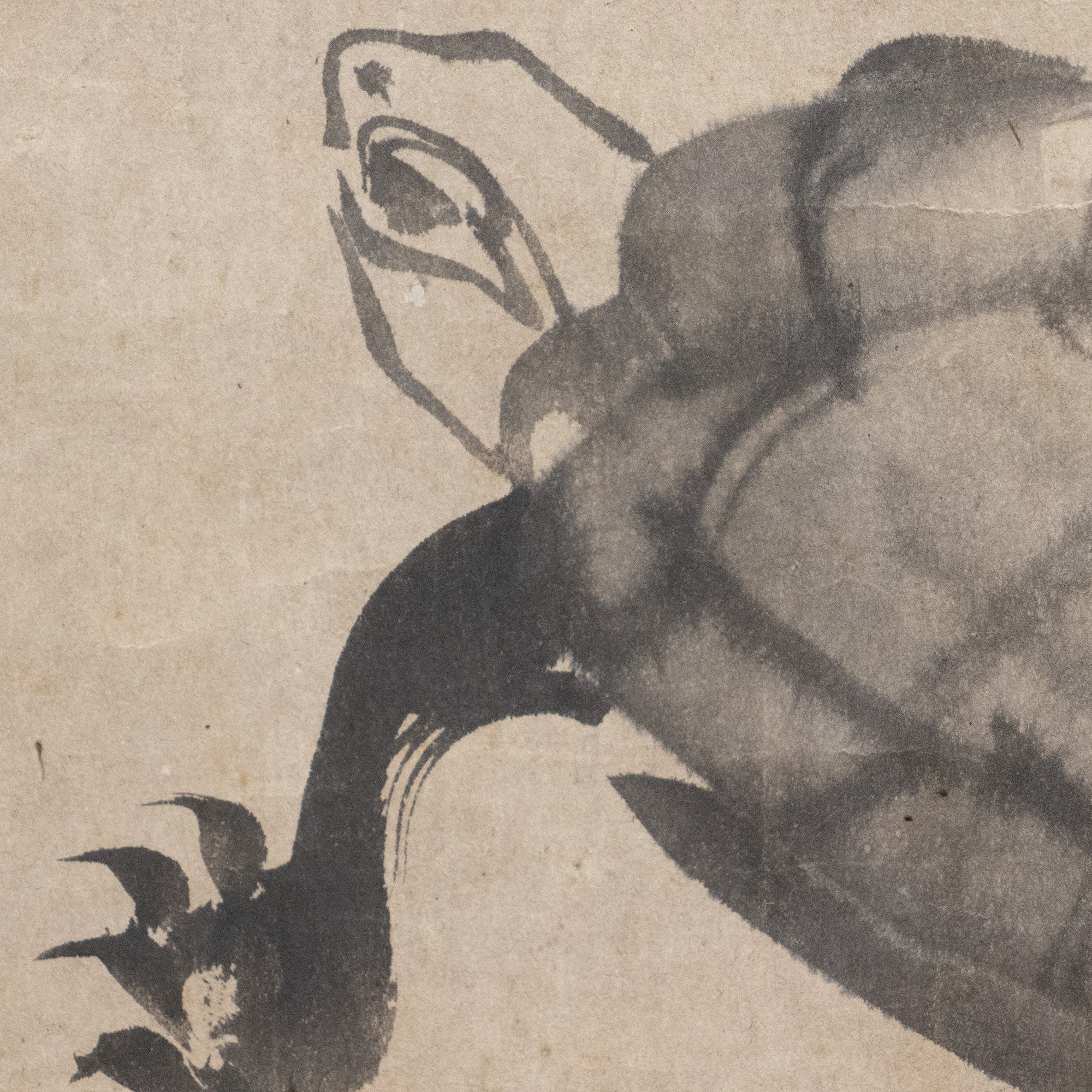 Sumi-e Turtle Scroll - Image 3