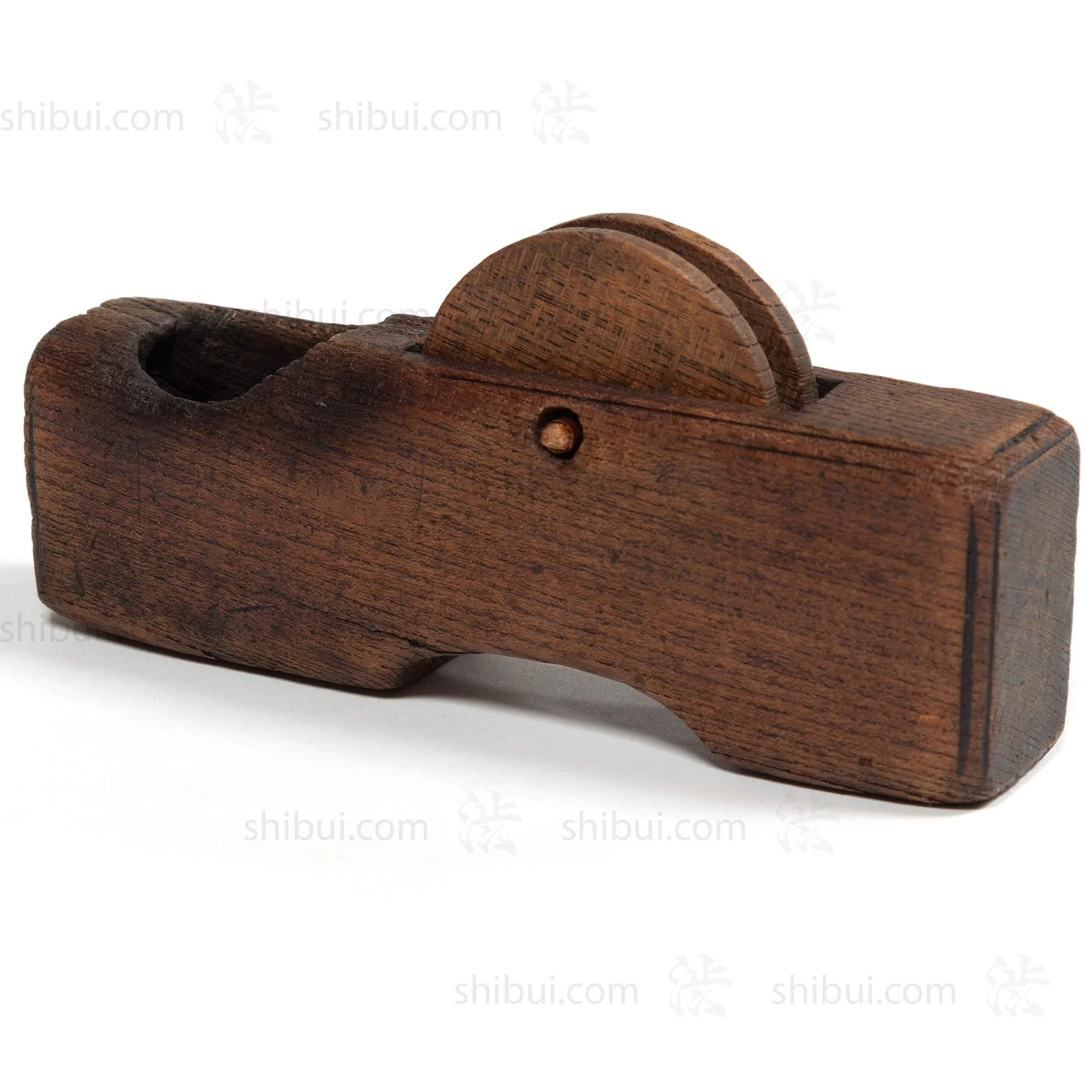 Sumitsubo  Carpenters Ink Line With Asanoha Carved Design - Image 3