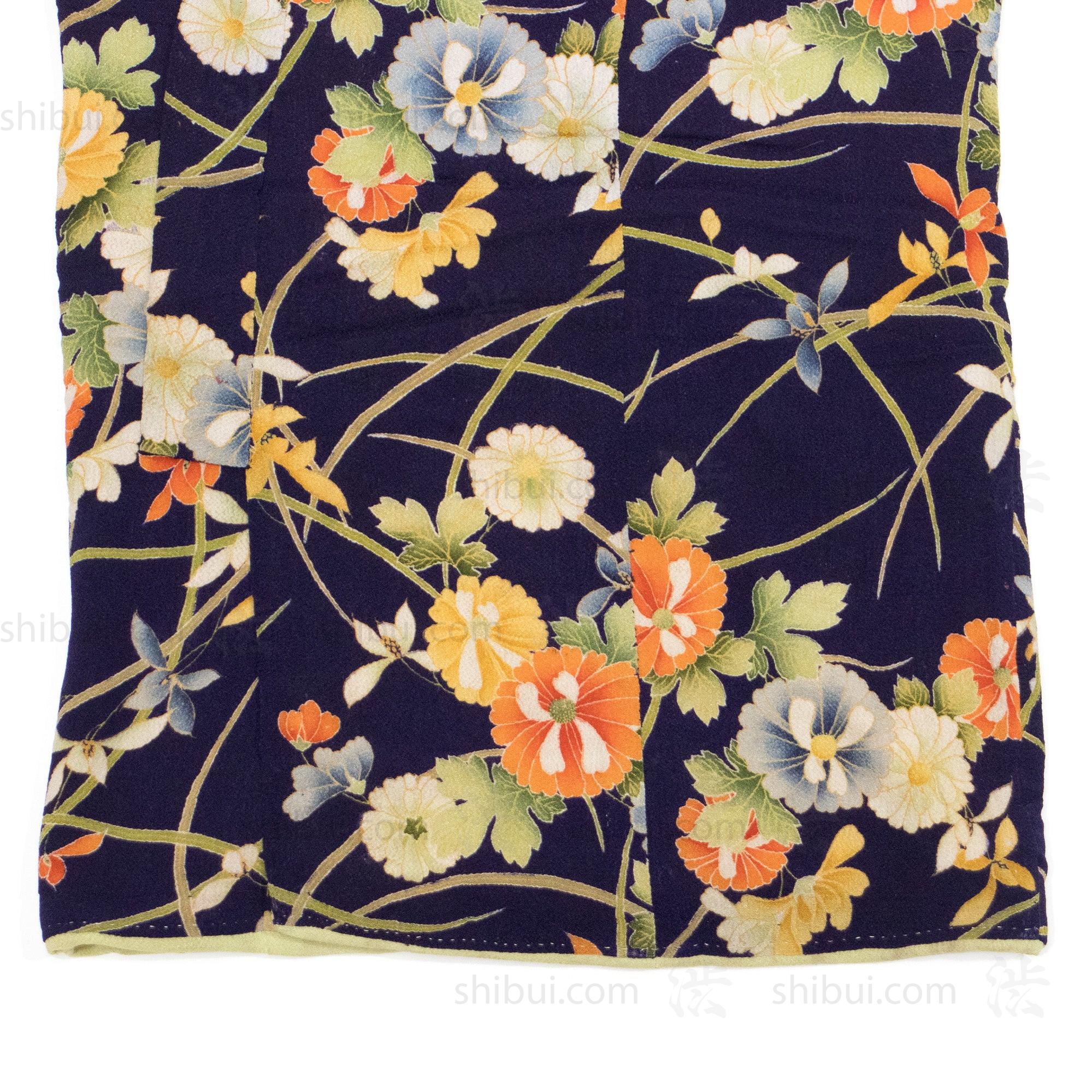Taisho Era Girls Chirimen Kimono - Image 2