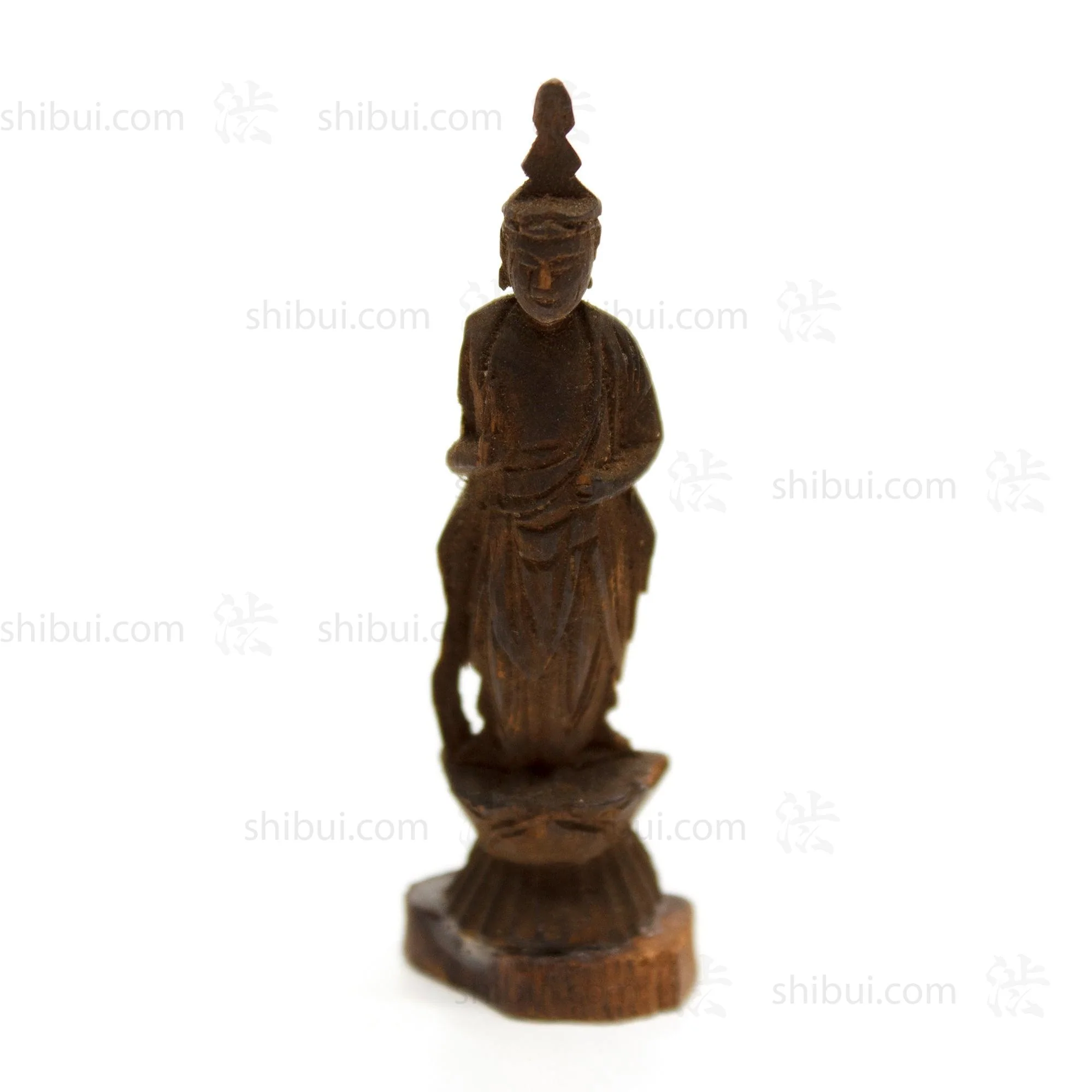 Tiny Zushi with Buddha | Japanese Antique Portable Shrine - Image 10