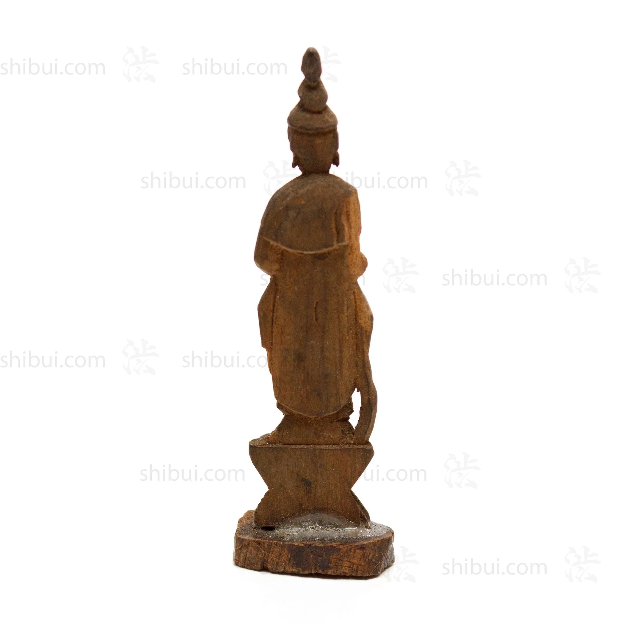 Tiny Zushi with Buddha | Japanese Antique Portable Shrine - Image 7