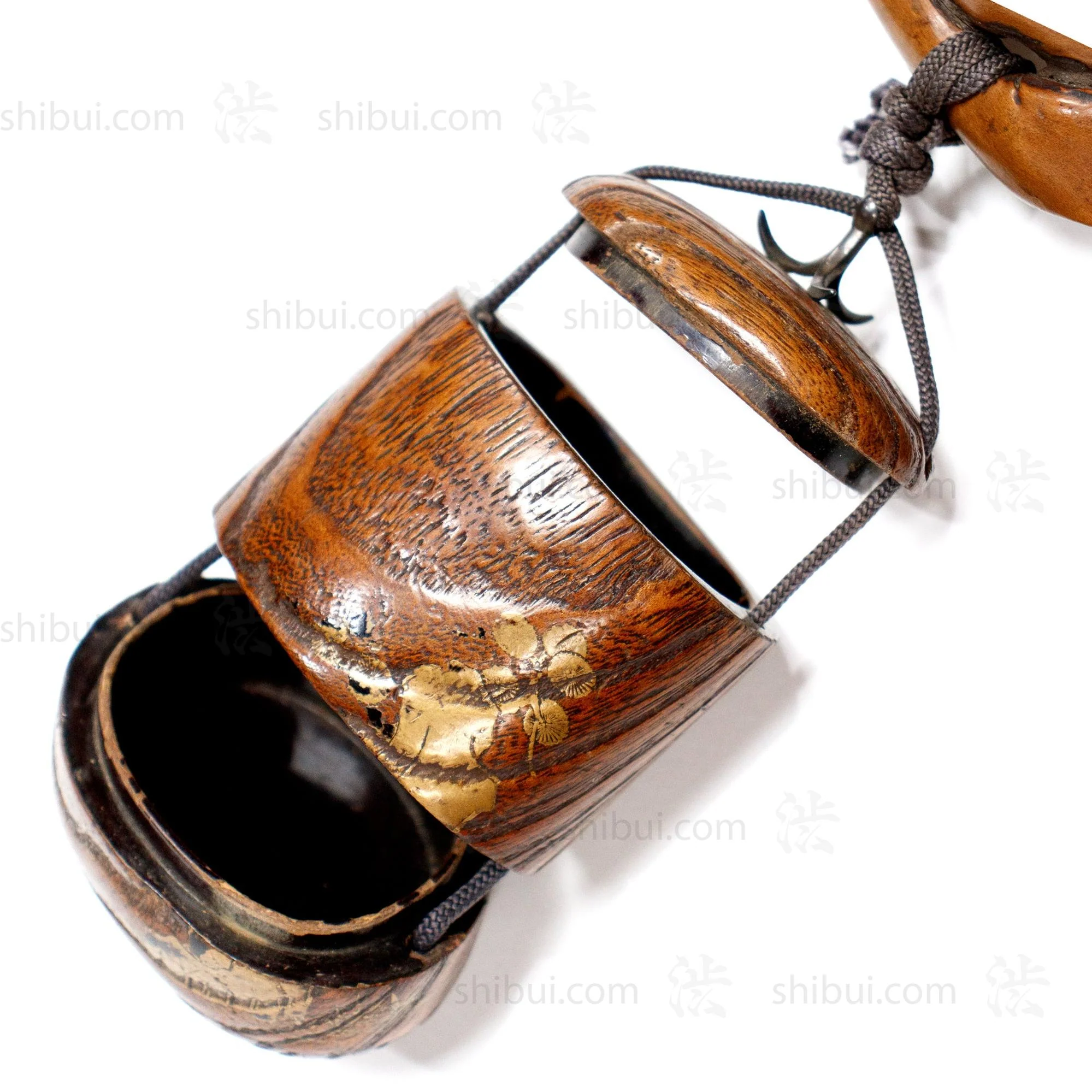 Antique Japanese Tonkotsu Pouch and Kiseru Pipe - Image 6