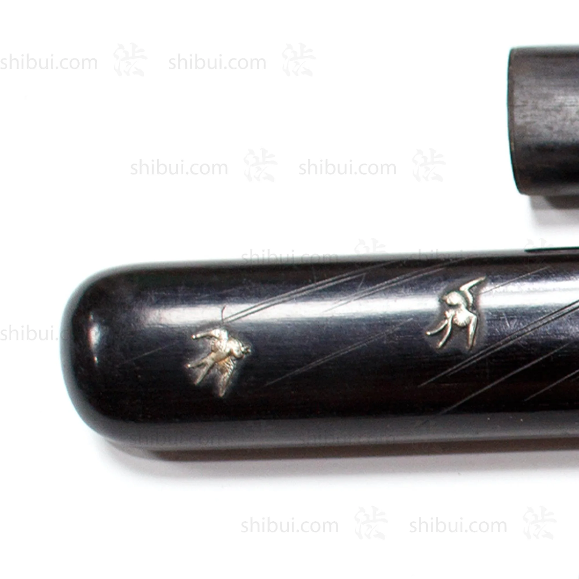 Japanese Antique Tonkotsu Wallet Pouch and Kiseru Pipe - Image 5