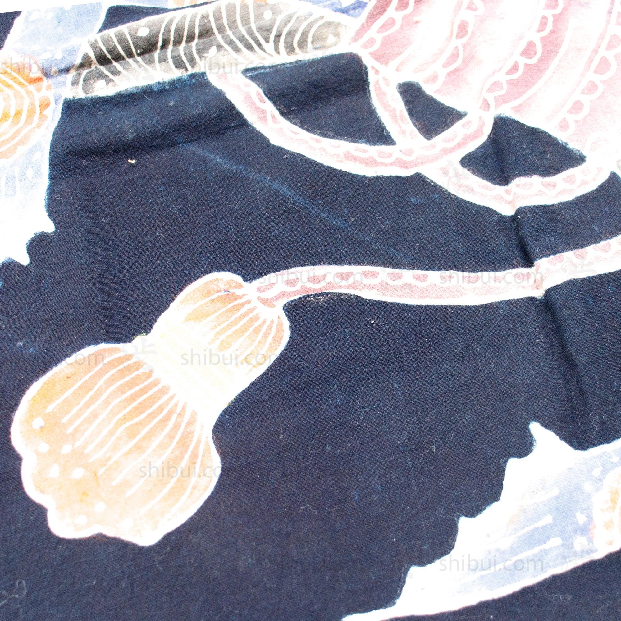 Tsutsugaki Furoshiki with Noshi Pattern - Image 6
