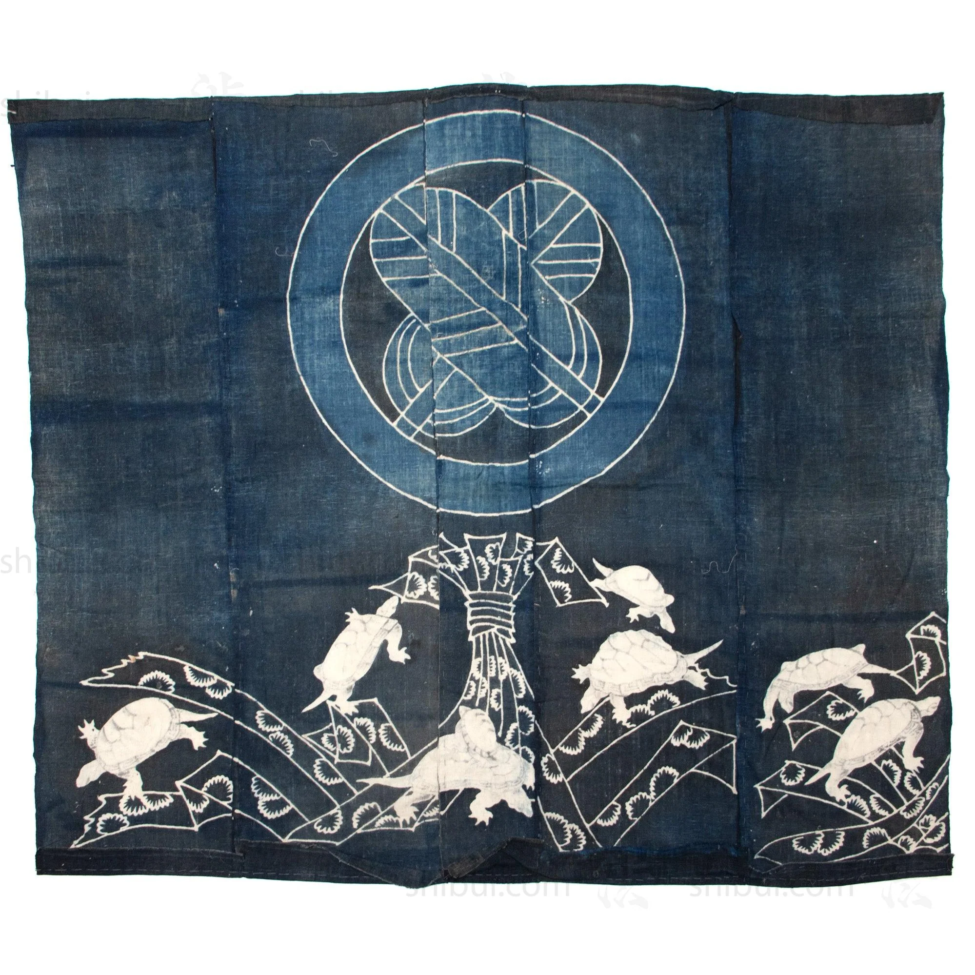 Tsutsugaki Futonji  with Lucky Symbols and Mon - Image 5