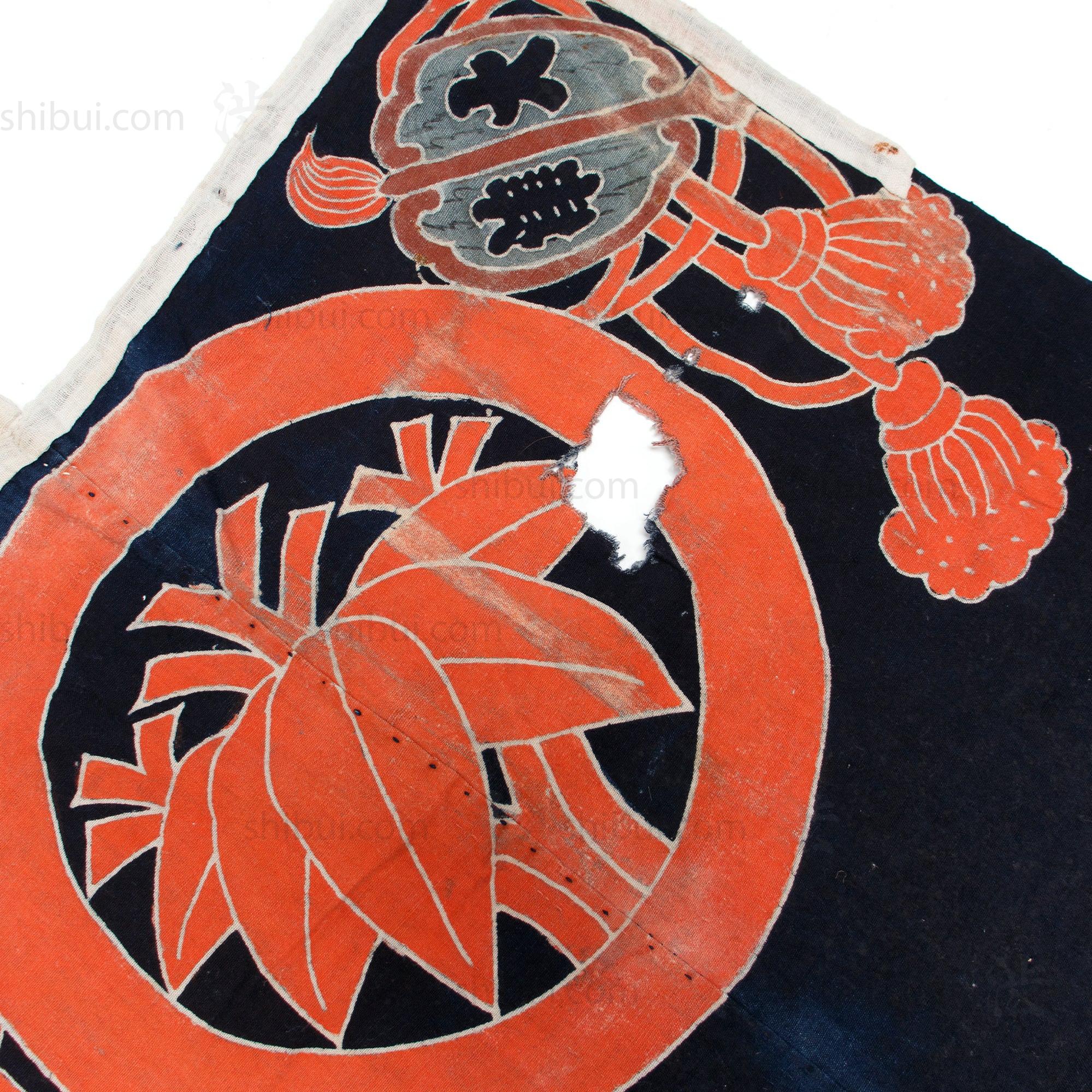 Tsutsugaki Umagake | Festival Horse Banner | Japanese Indigo - Image 2