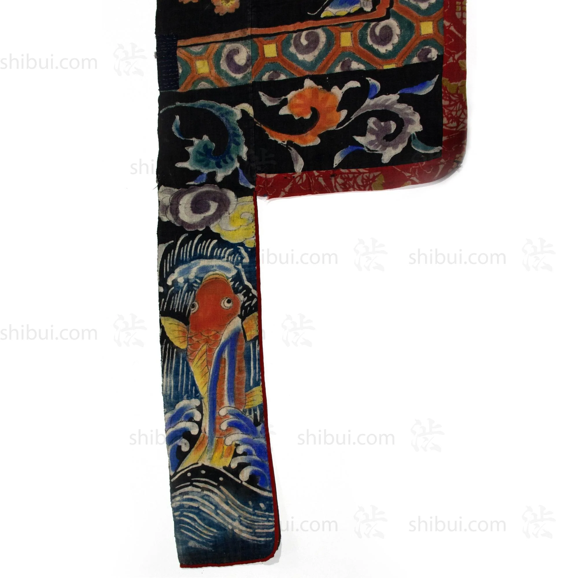 Umagake - Horse Banner - Japanese Indigo Tsutsugaki - Image 10