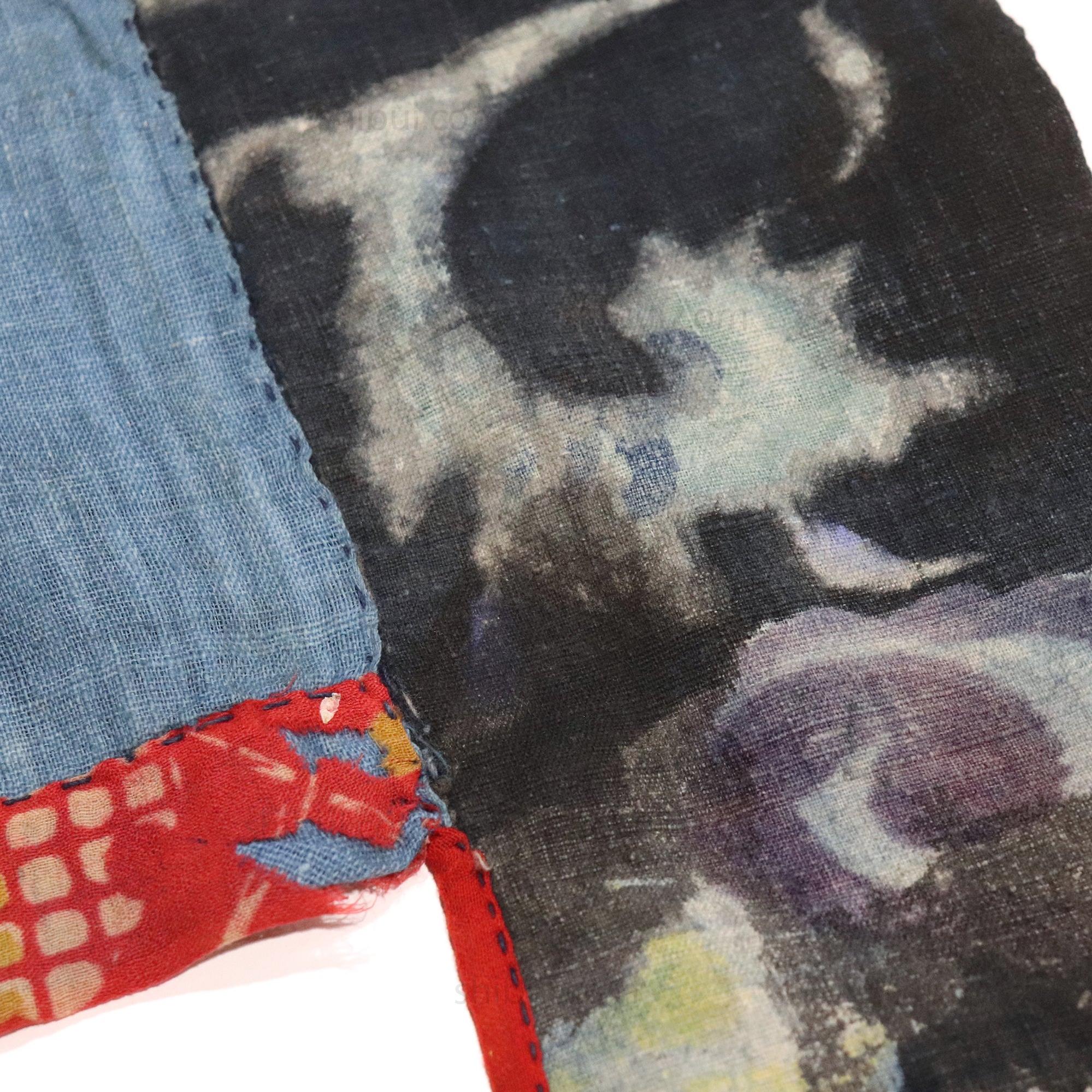 Umagake - Horse Banner - Japanese Indigo Tsutsugaki - Image 12