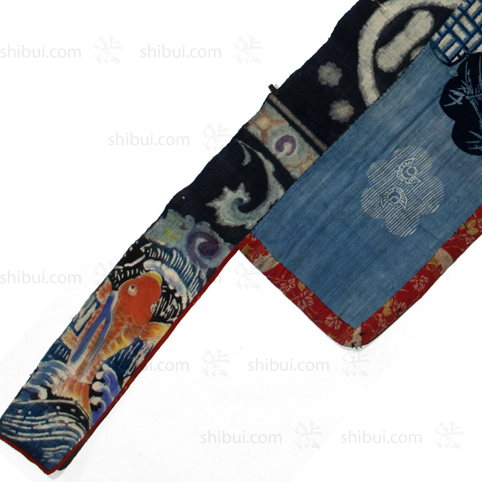 Umagake - Horse Banner - Japanese Indigo Tsutsugaki - Image 15