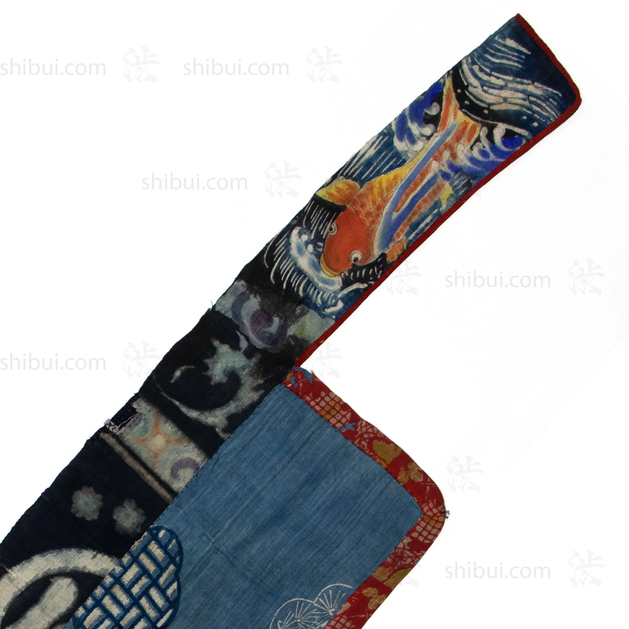 Umagake - Horse Banner - Japanese Indigo Tsutsugaki - Image 16