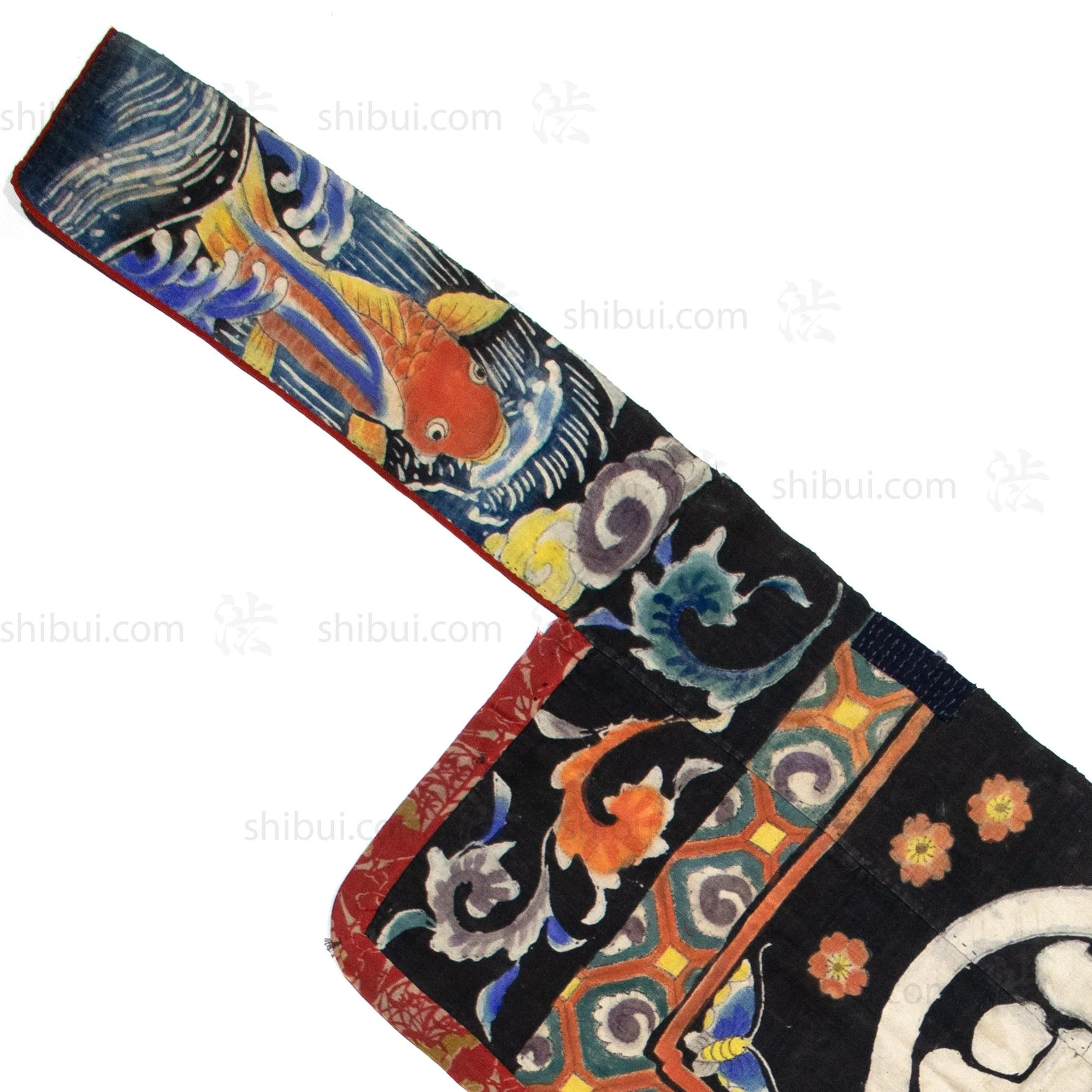 Umagake - Horse Banner - Japanese Indigo Tsutsugaki - Image 2
