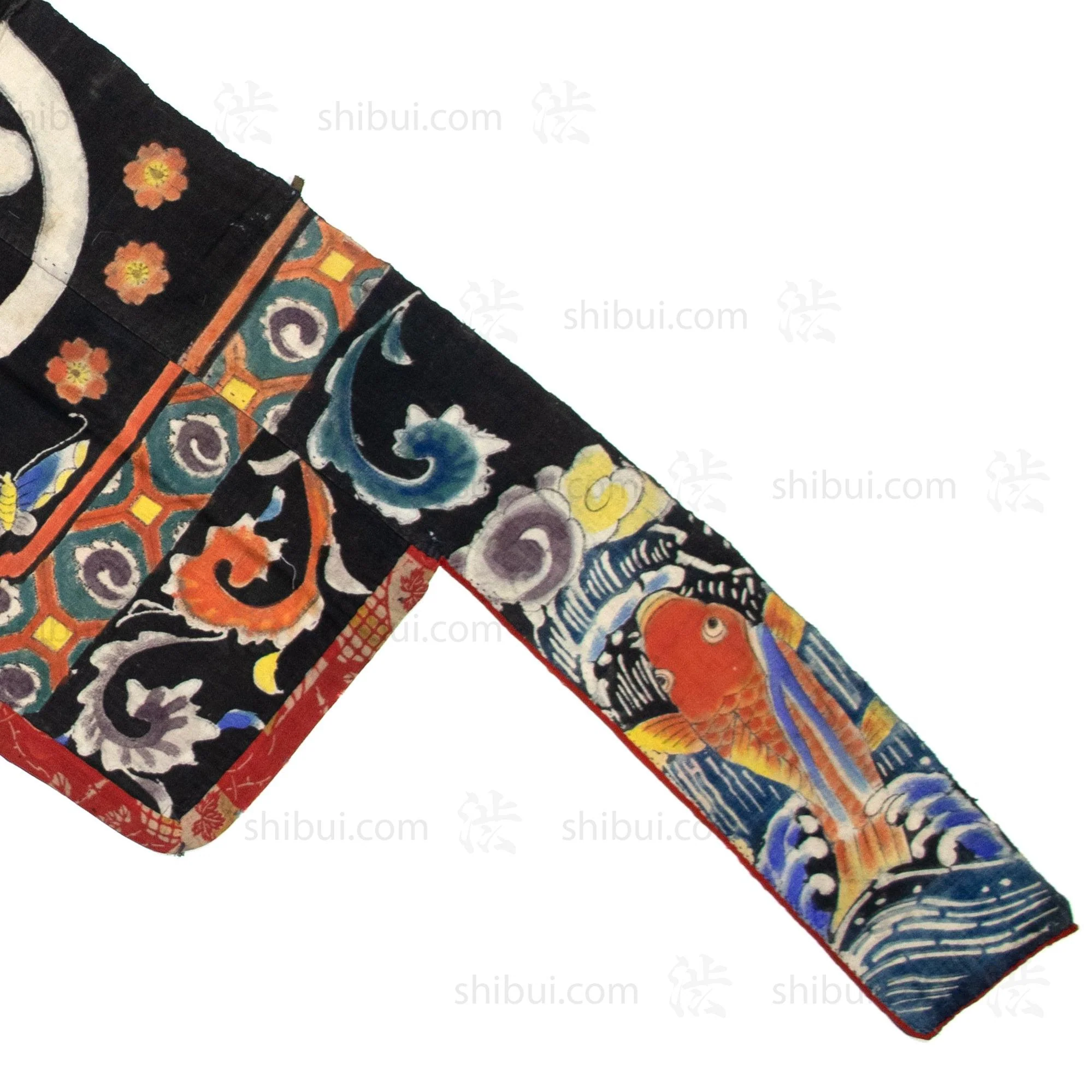 Umagake - Horse Banner - Japanese Indigo Tsutsugaki - Image 3