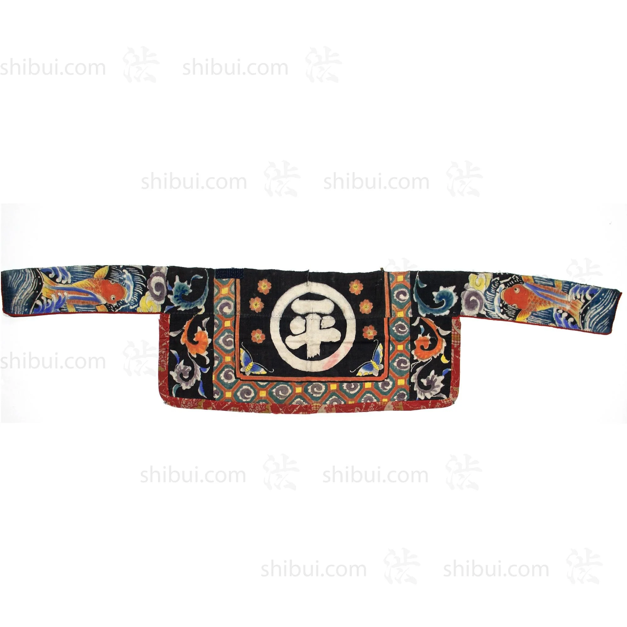 Umagake - Horse Banner - Japanese Indigo Tsutsugaki - Image 4