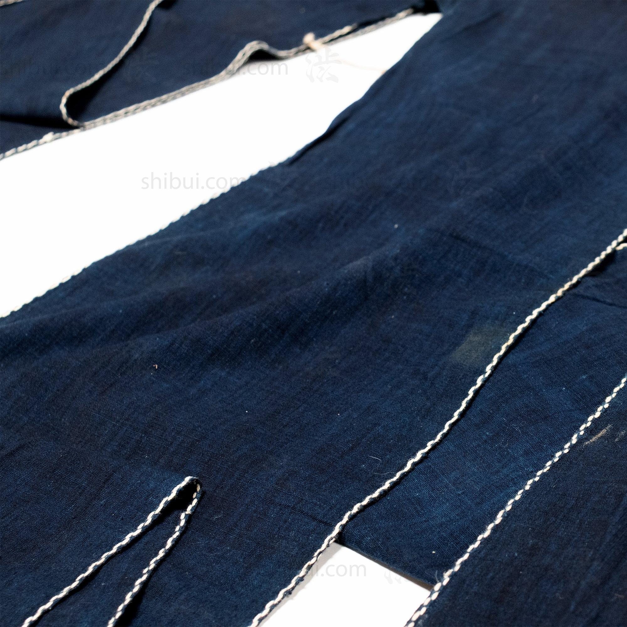 Umagake - Long Japanese Indigo Cotton Horse Wrapper - Image 2