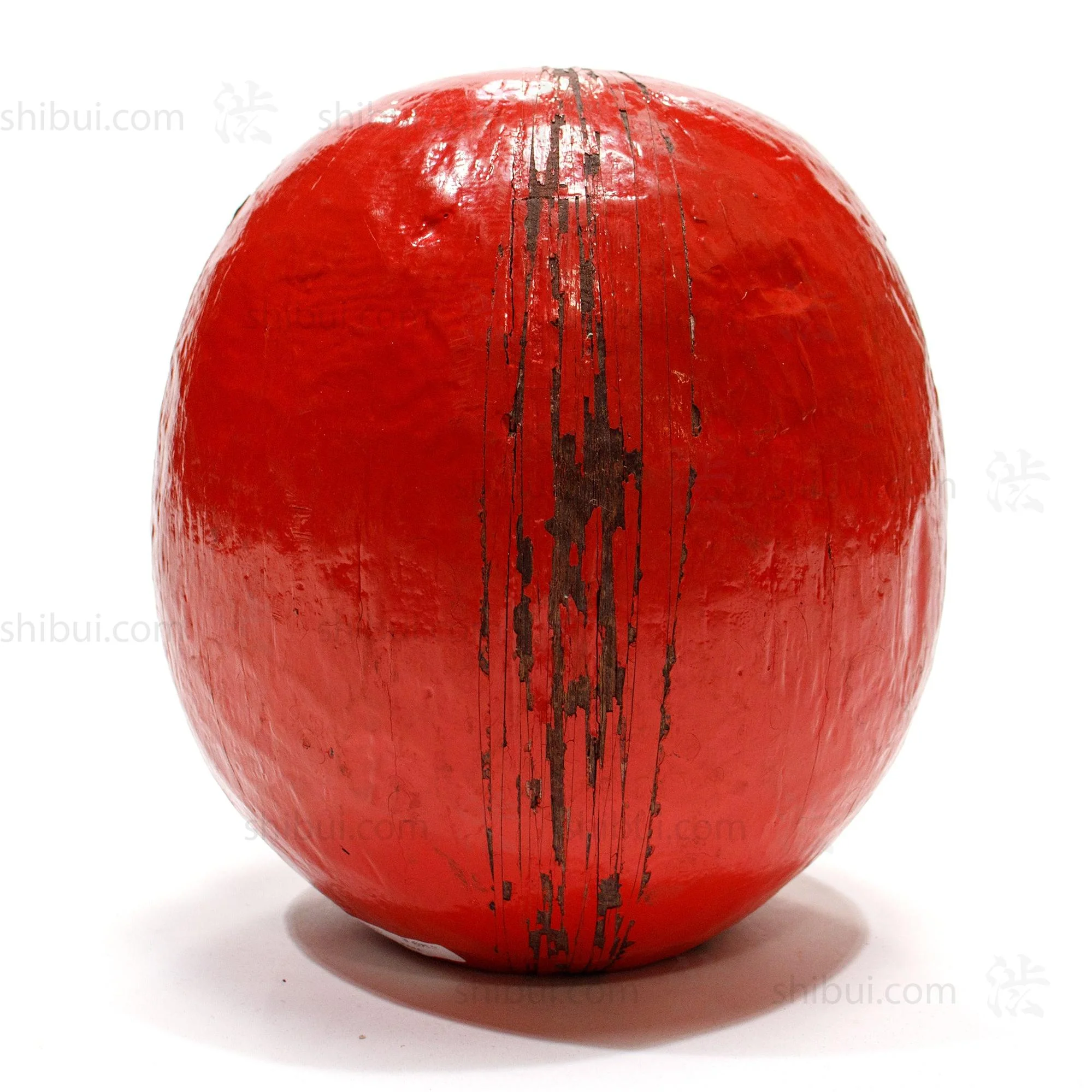Antique Lacquered Wood Daruma Mold - Image 4