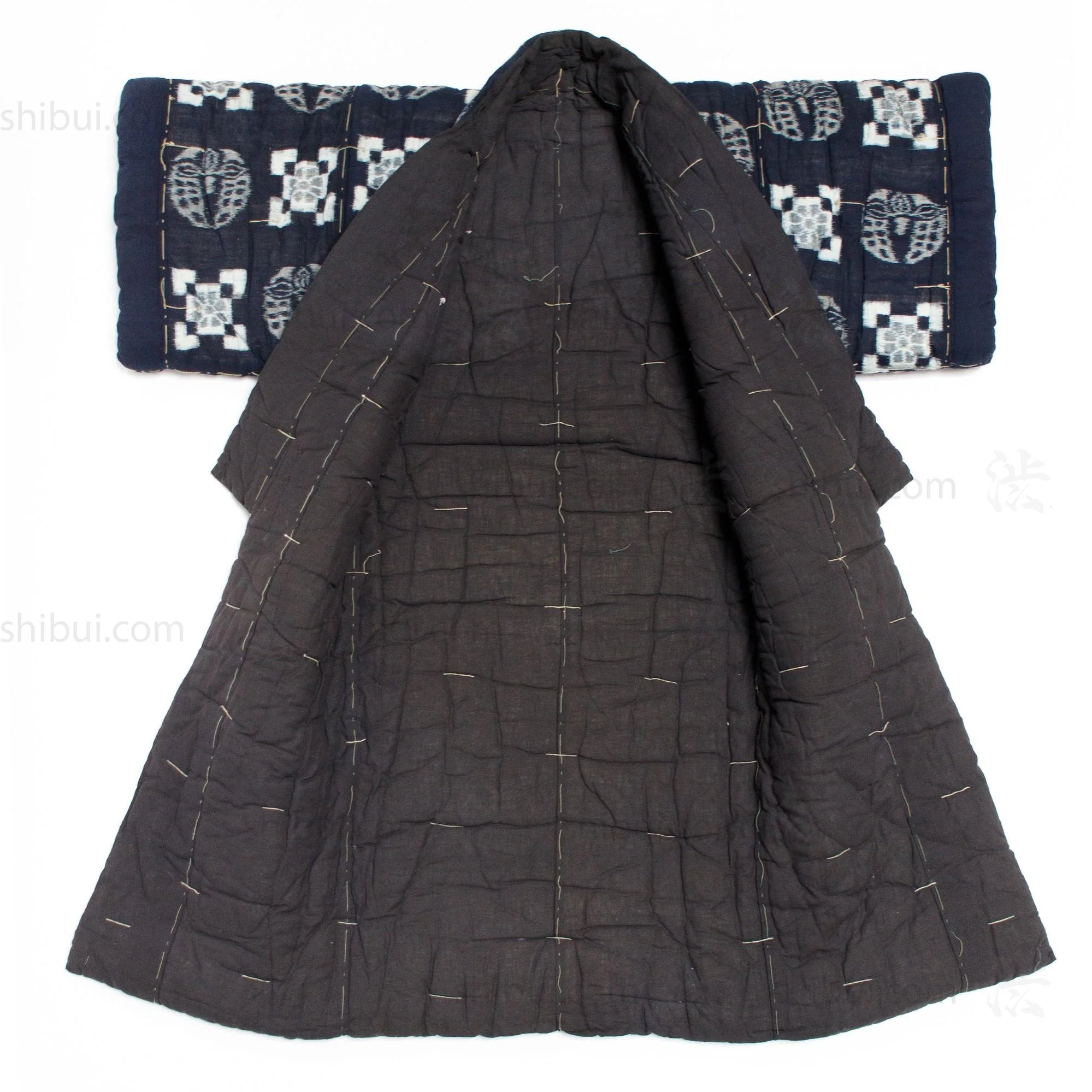 Vintage Japanese Indigo Cotton Yogi - Image 3