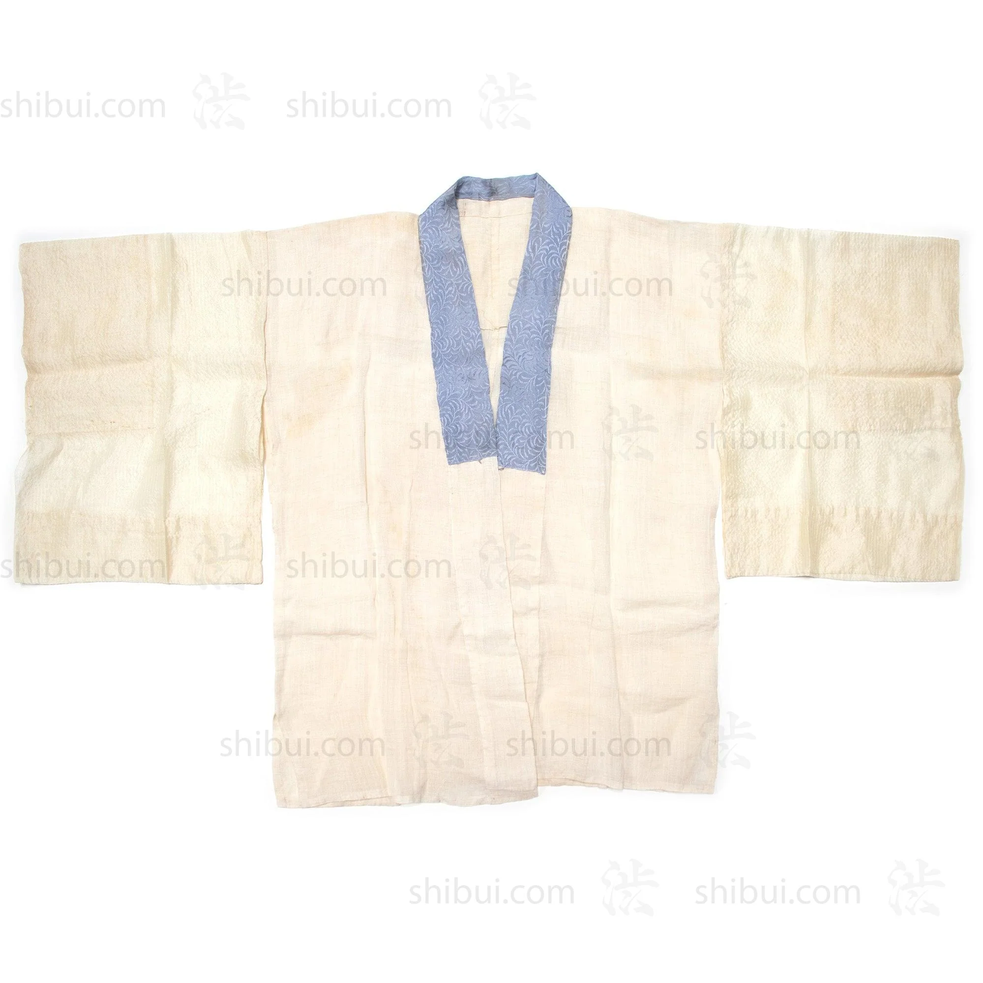 Vintage Linen & Silk Han Juban | Japanese Jacket - Image 5