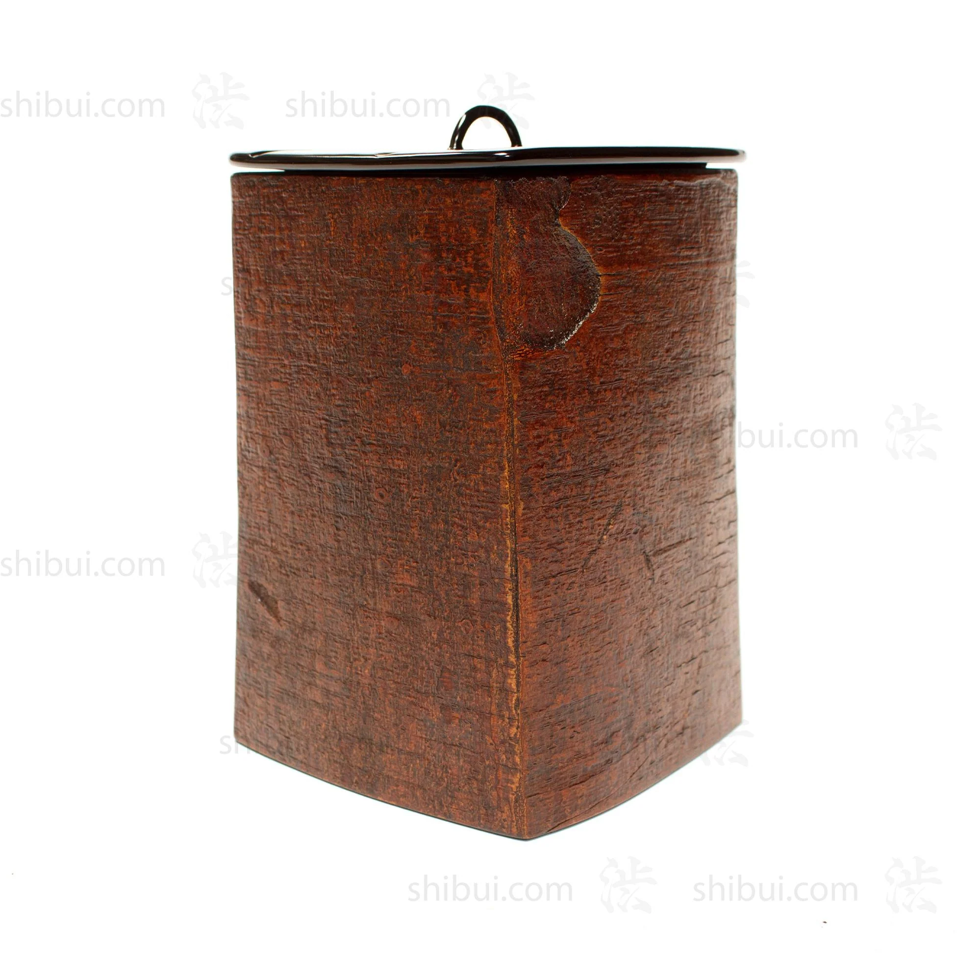 Wajima Lacquer Mizusashi by Wakashimakin | Fresh Water Jar for Tea Ceremony - Image 10